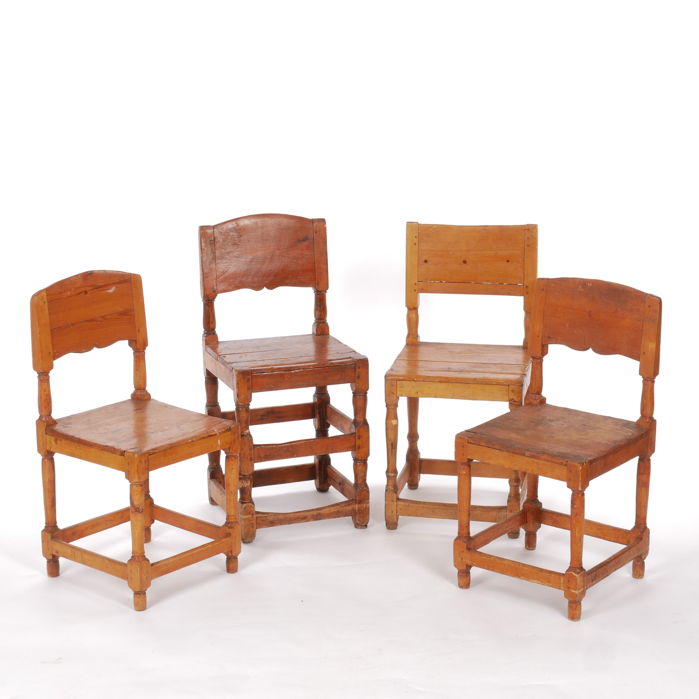 STOLAR, 4 st, allmoge, 17/1800-tal.