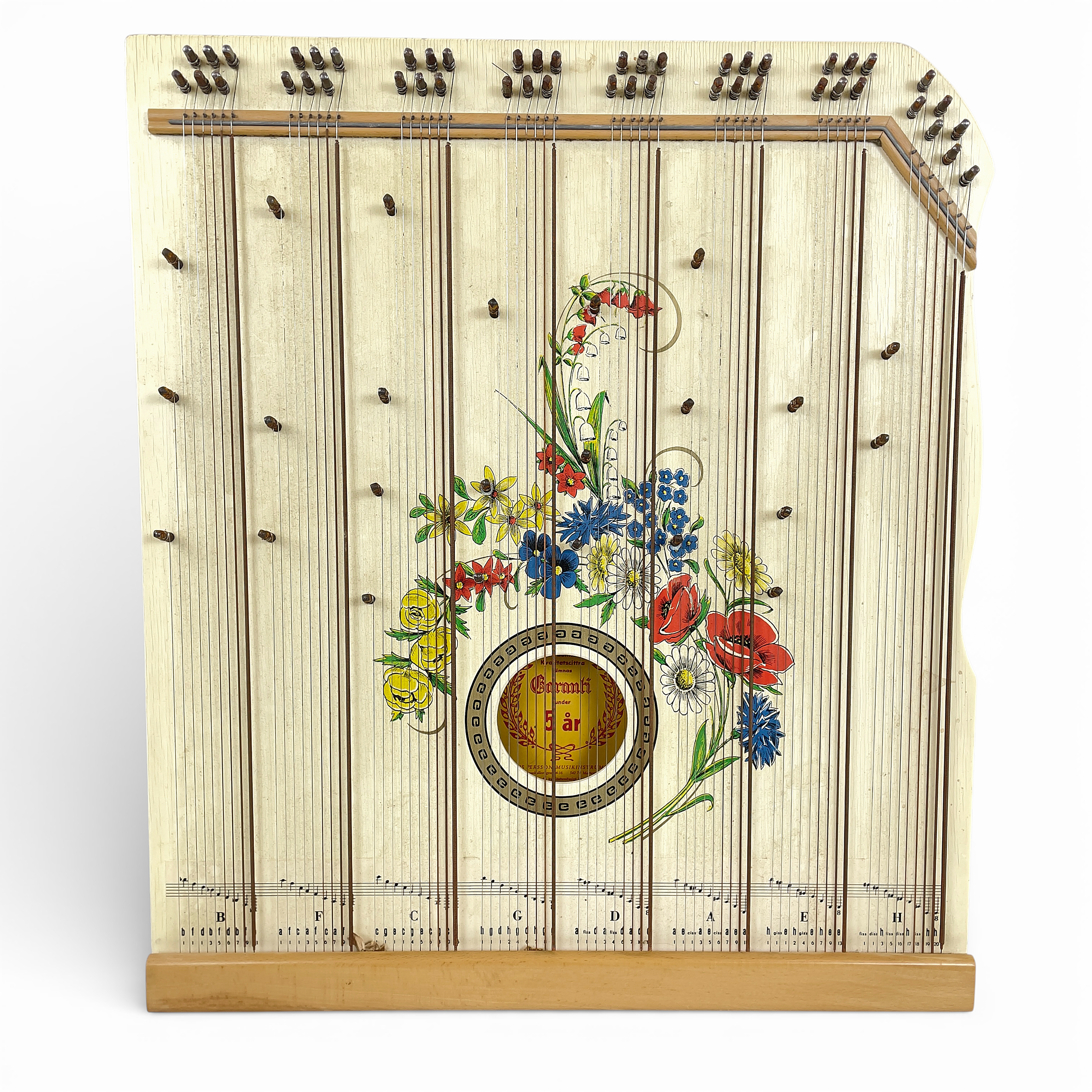 CITTRA. Hans Pettersson musikinstrument 1900-tal.