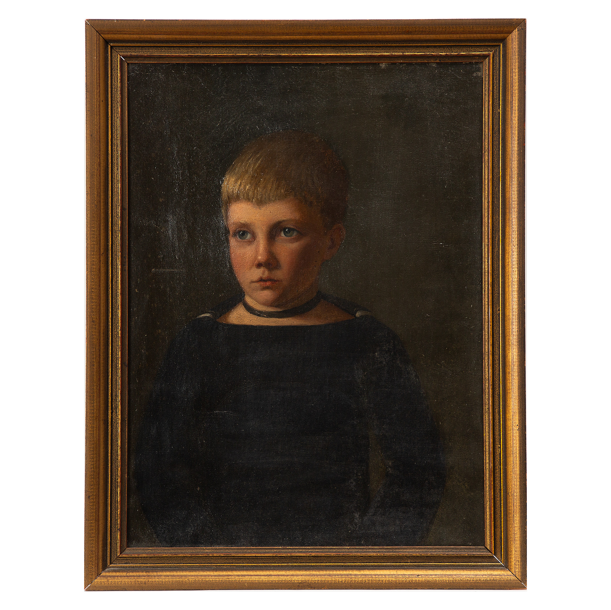 OKÄND KONSTNÄR. Olja på duk, 1800-tal.