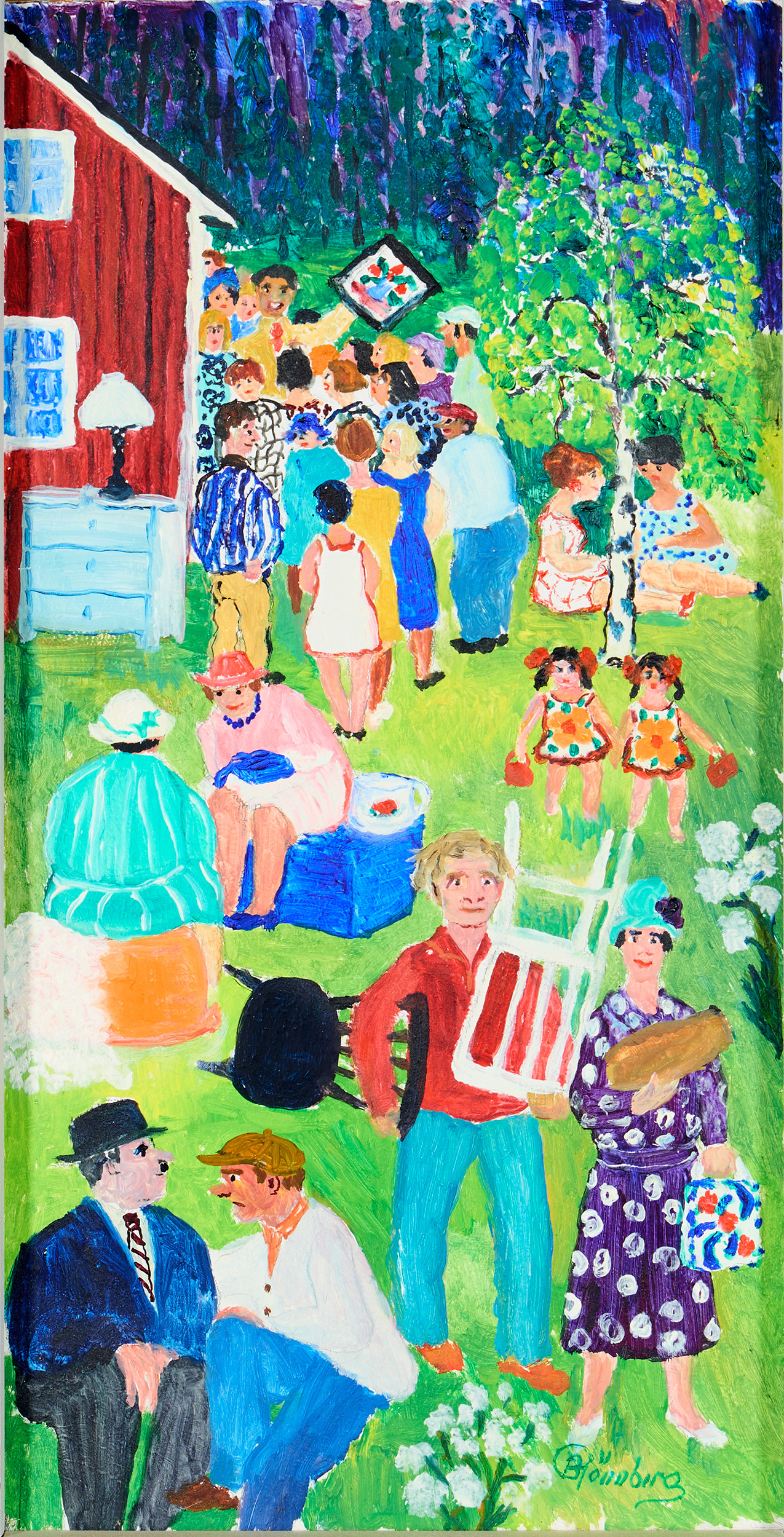 BEDA RÖNNBERG. "Auktion på landet".