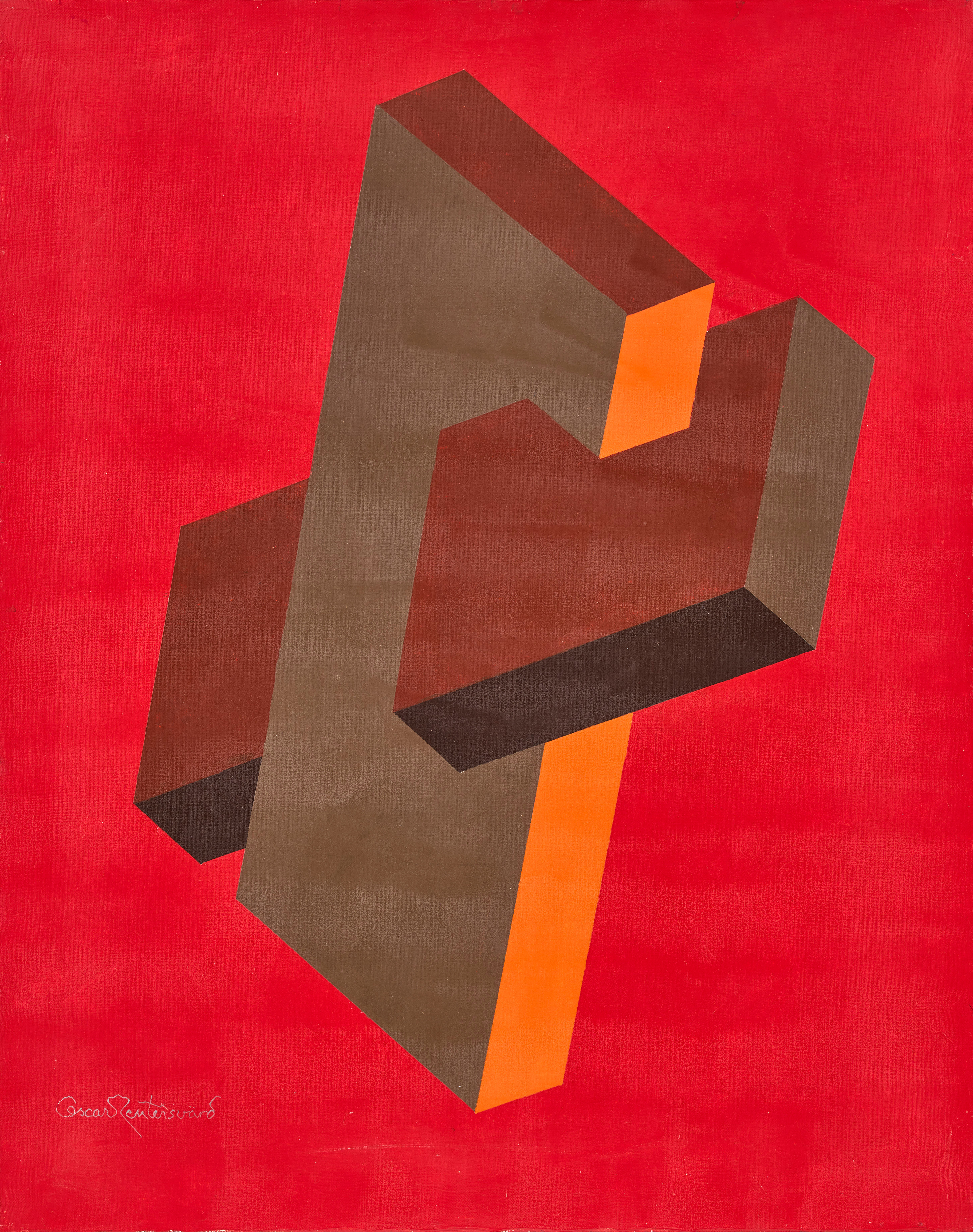 OSCAR REUTERSVÄRD. Omöjlig figur To 49.