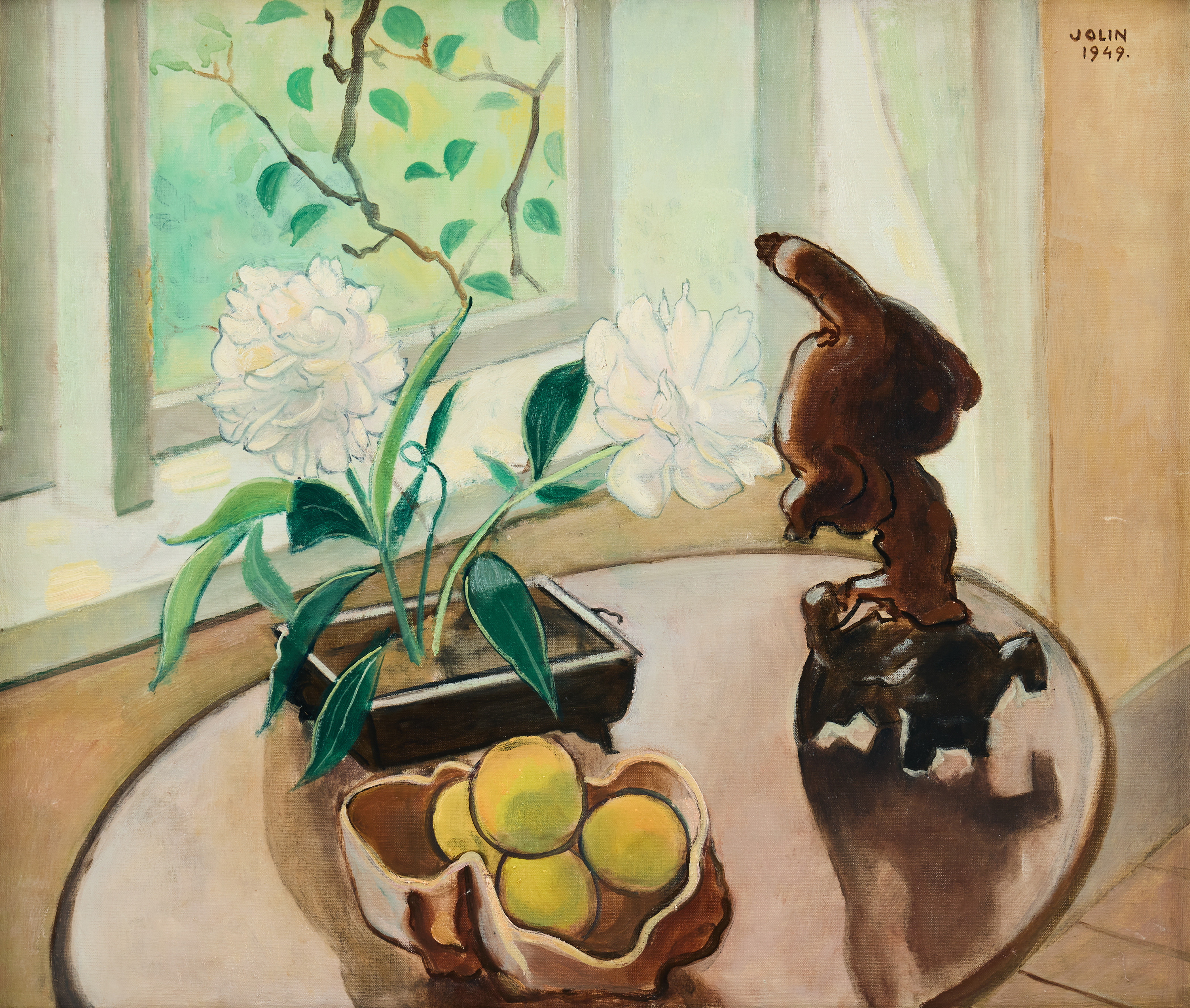 EINAR JOLIN. Stilleben.