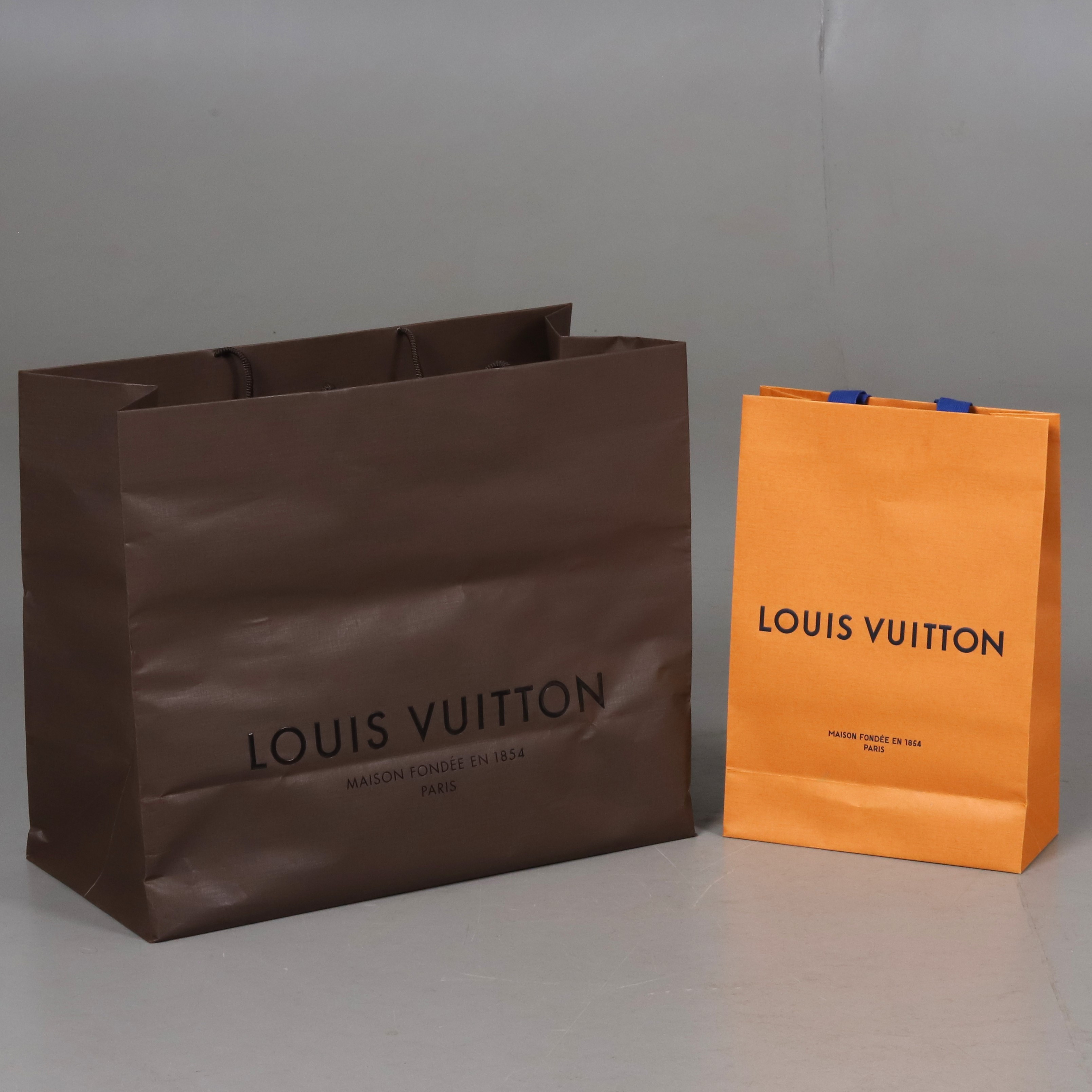 LOUIS VUITTON, originalpapperpåsar, 2 st.