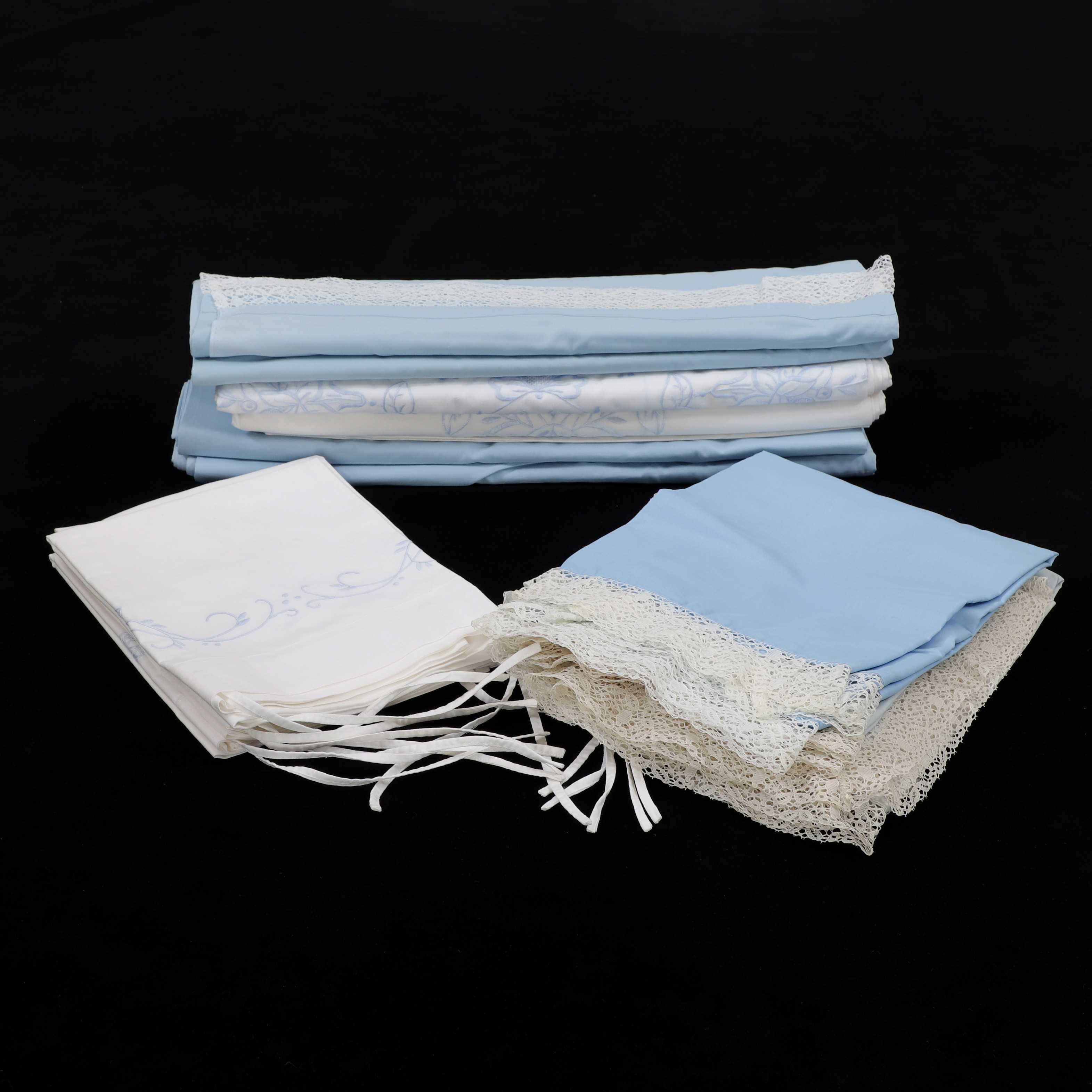 LAKAN, ÖRNGOTT, 19 delar, linne mm, 1900-tal.