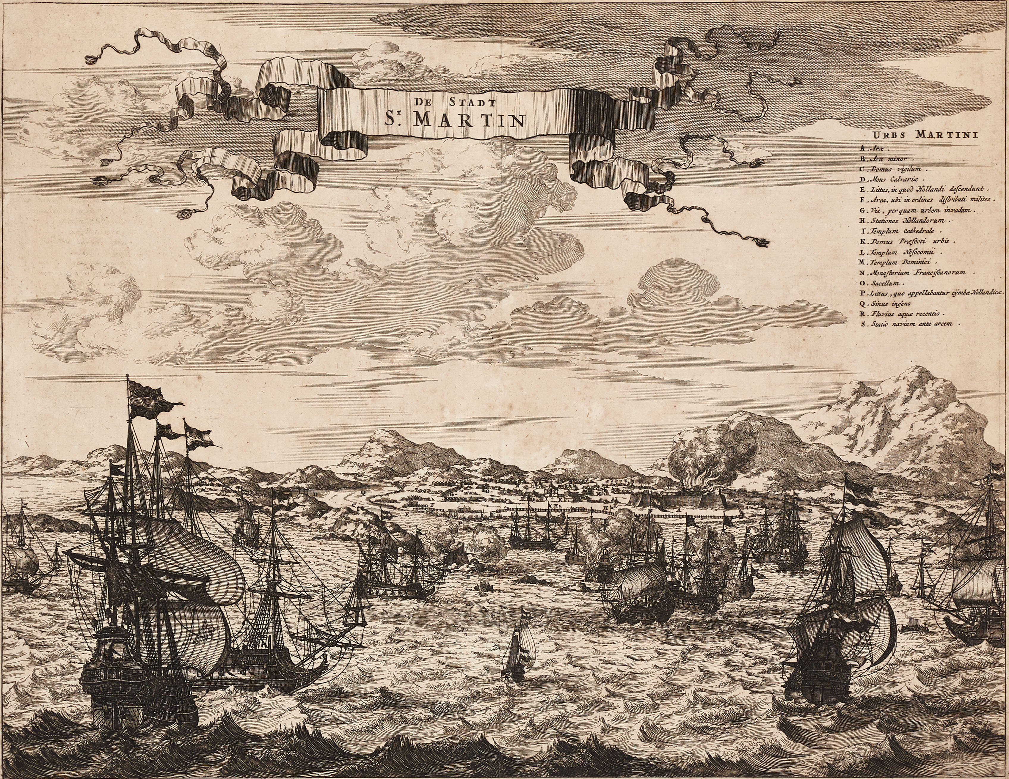 STADSVY, St. Martin, ur America: Being The Latest, And Most accurate Description Of The New World, 1671.