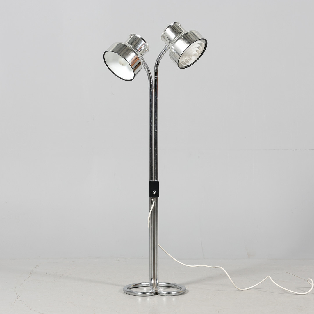 ANDERS PEHRSON. GOLVLAMPA, metall, "Bumling", Atélje Lyktan.