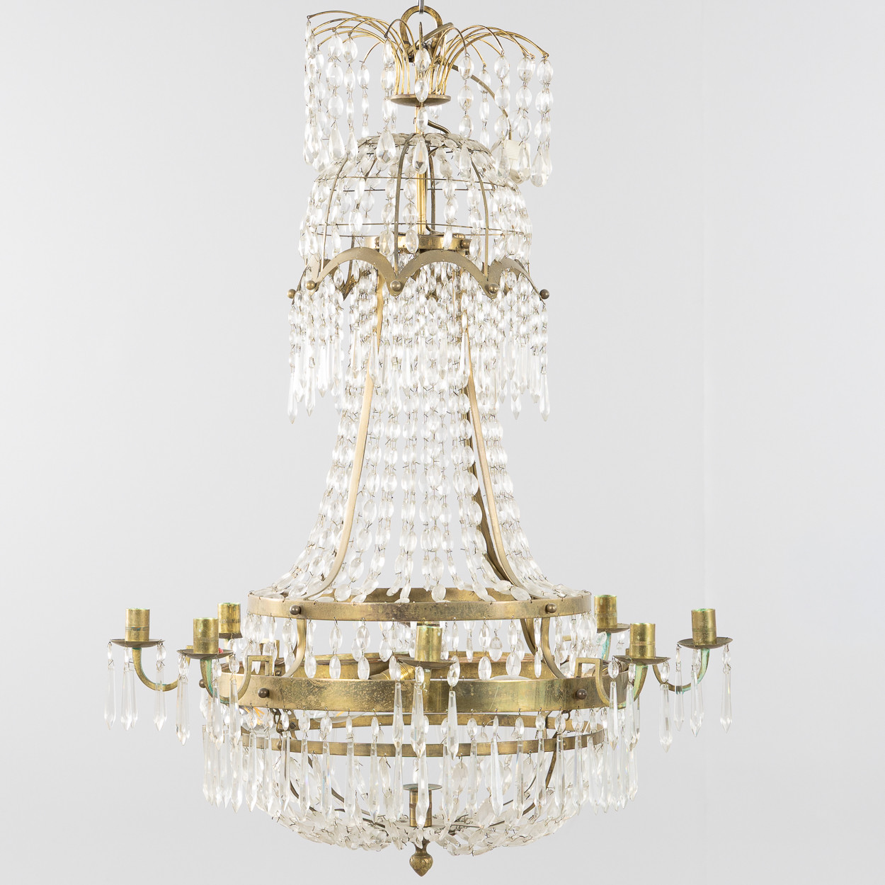 LJUSKRONA, sengustaviansk, 1800-talets första hälft.