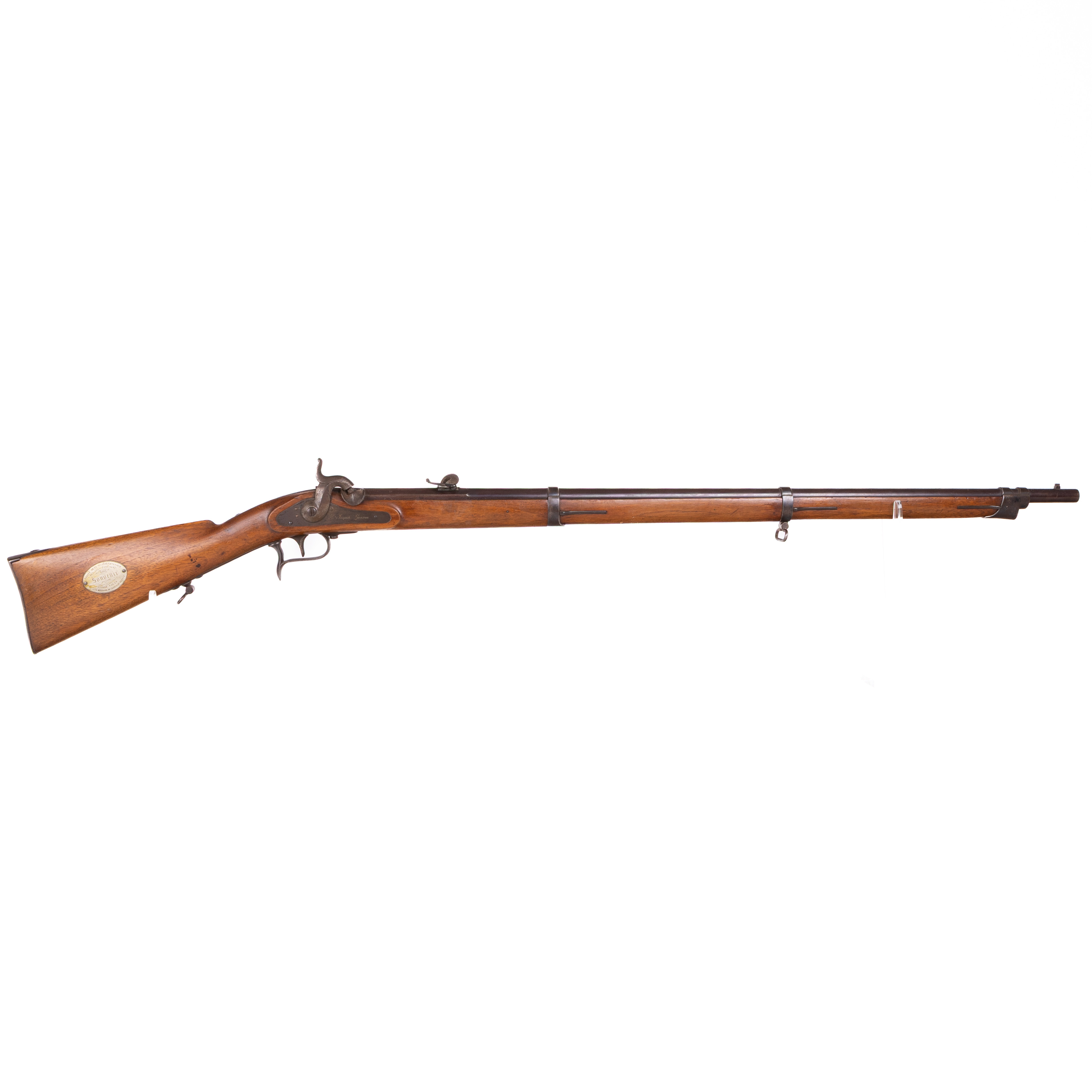 SLAGLÅSSTUDSARE, m/1851 feldstutzer, Schweiz/Belgien, 1800-tal.