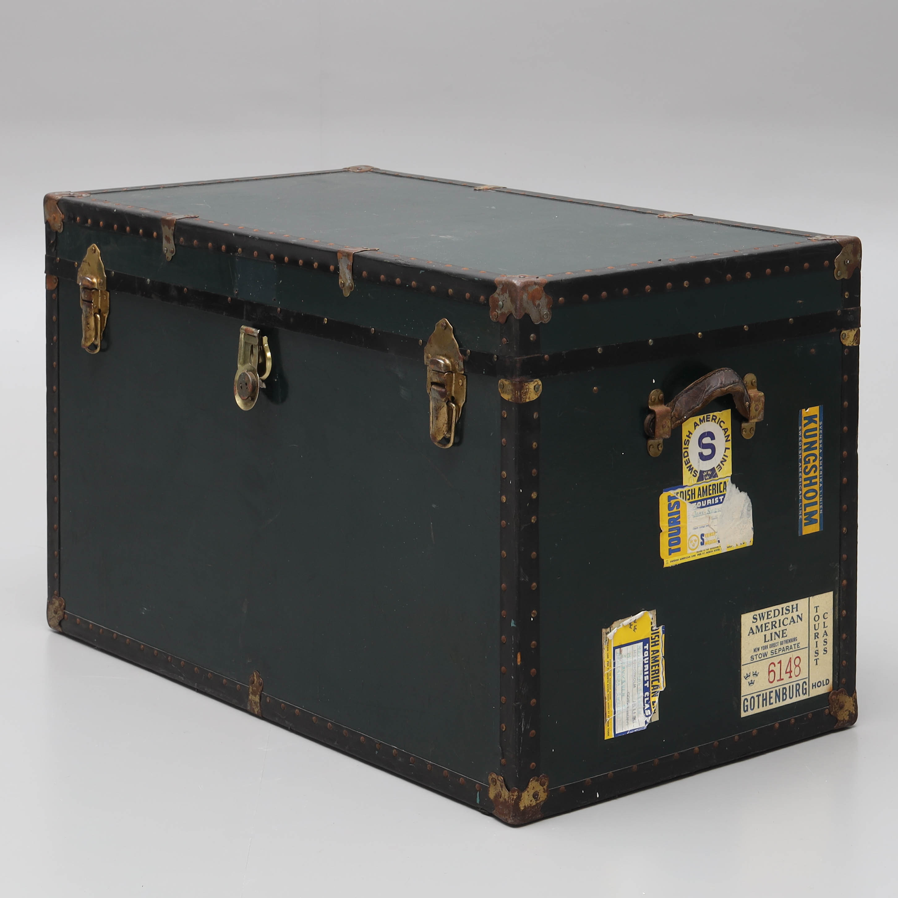 KOFFERT "Swedish American Line", 1900-talets första del.