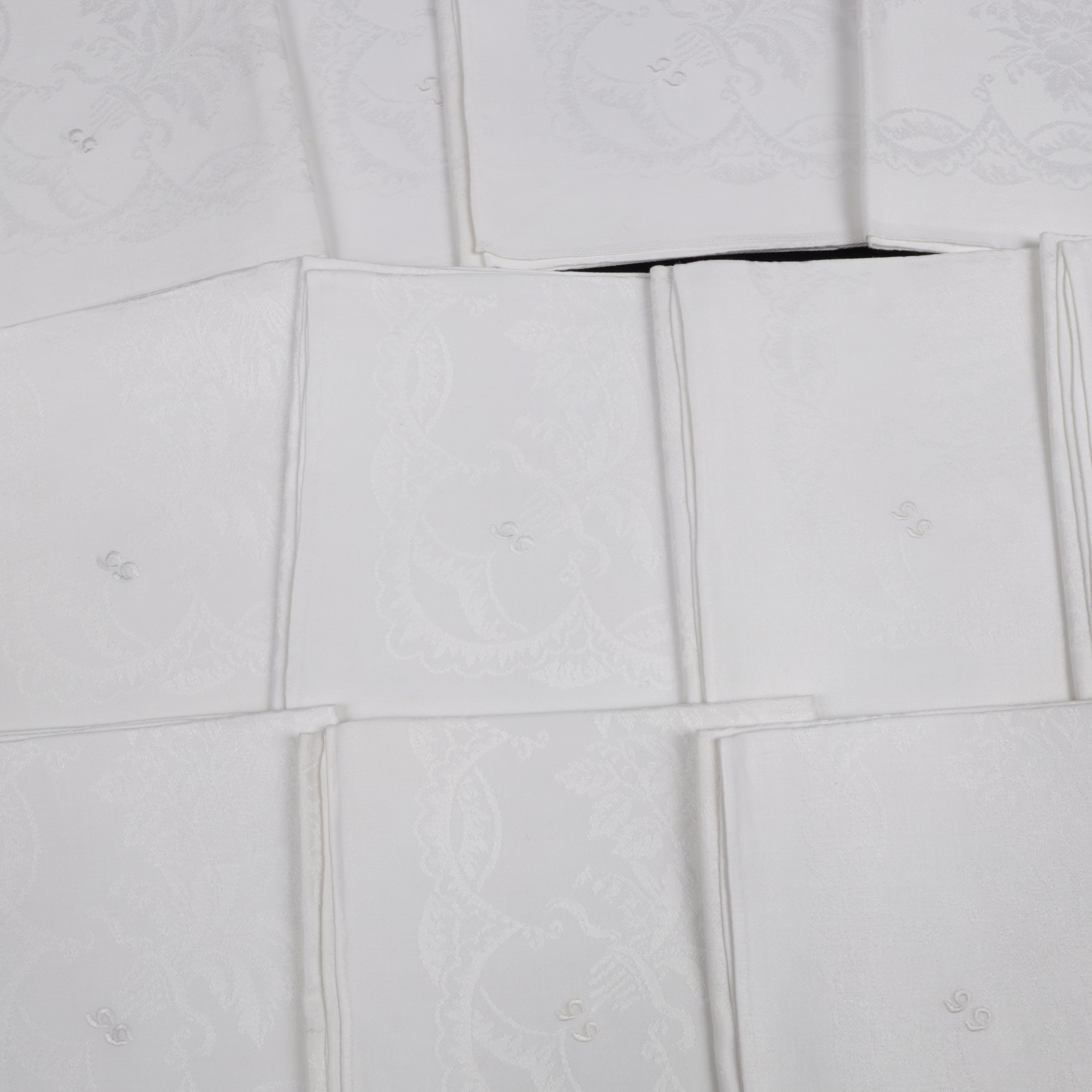 SERVETTER, 12 st, linne mm, 1900-tal.