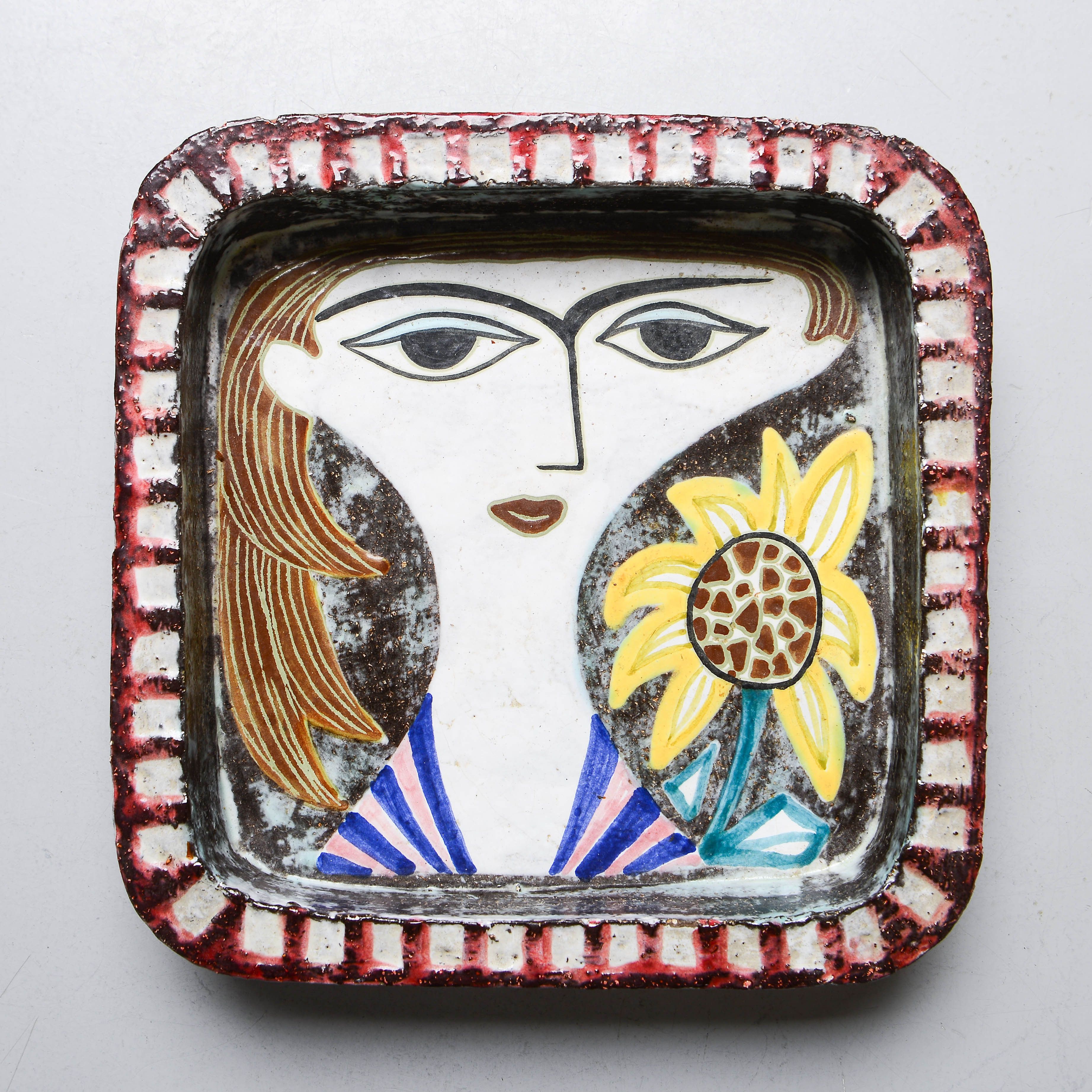 MARI SIMMULSON. Fat, modell 4157, Upsala-Ekeby, 1950/60-tal.