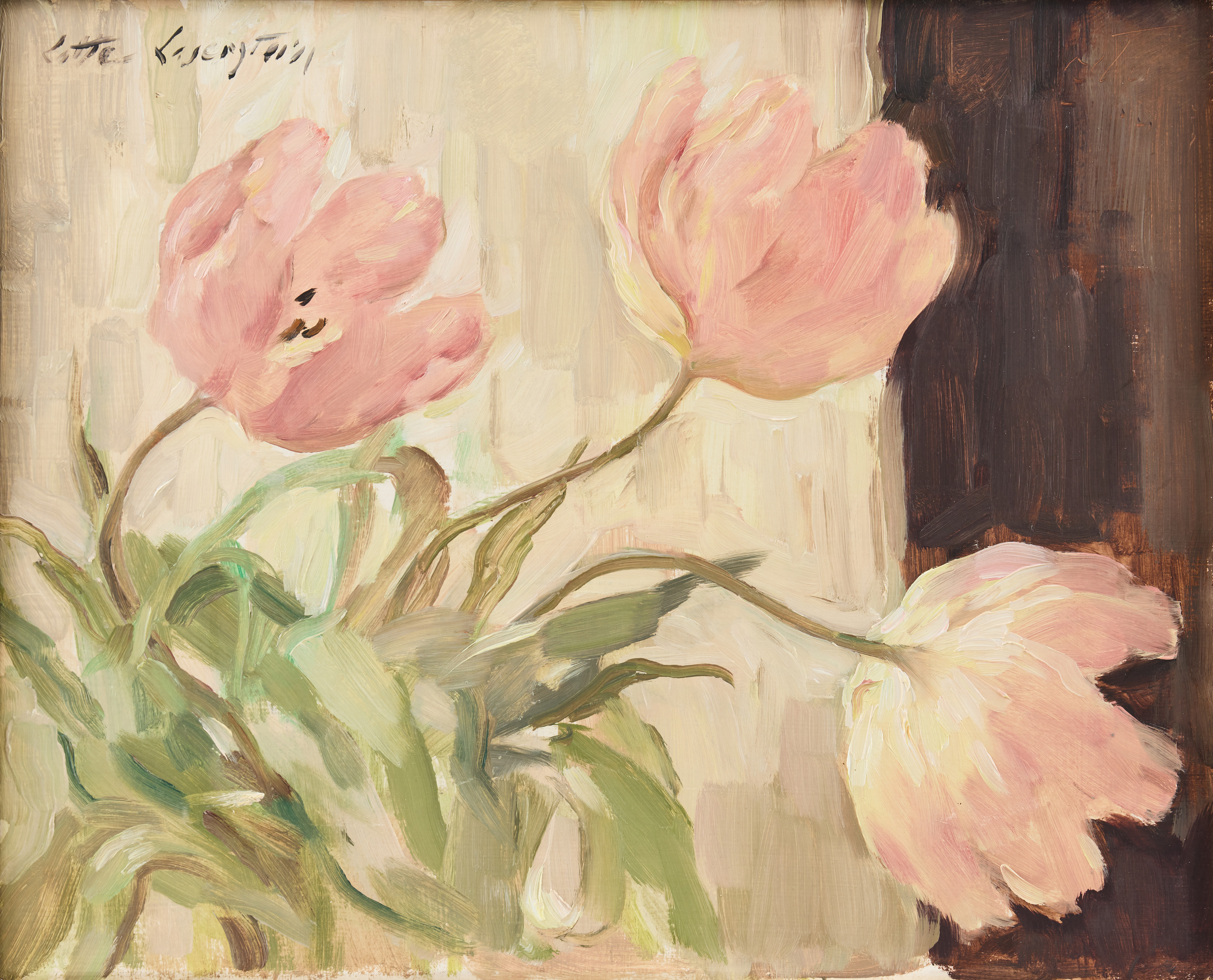 LOTTE LASERSTEIN. Tulpaner.