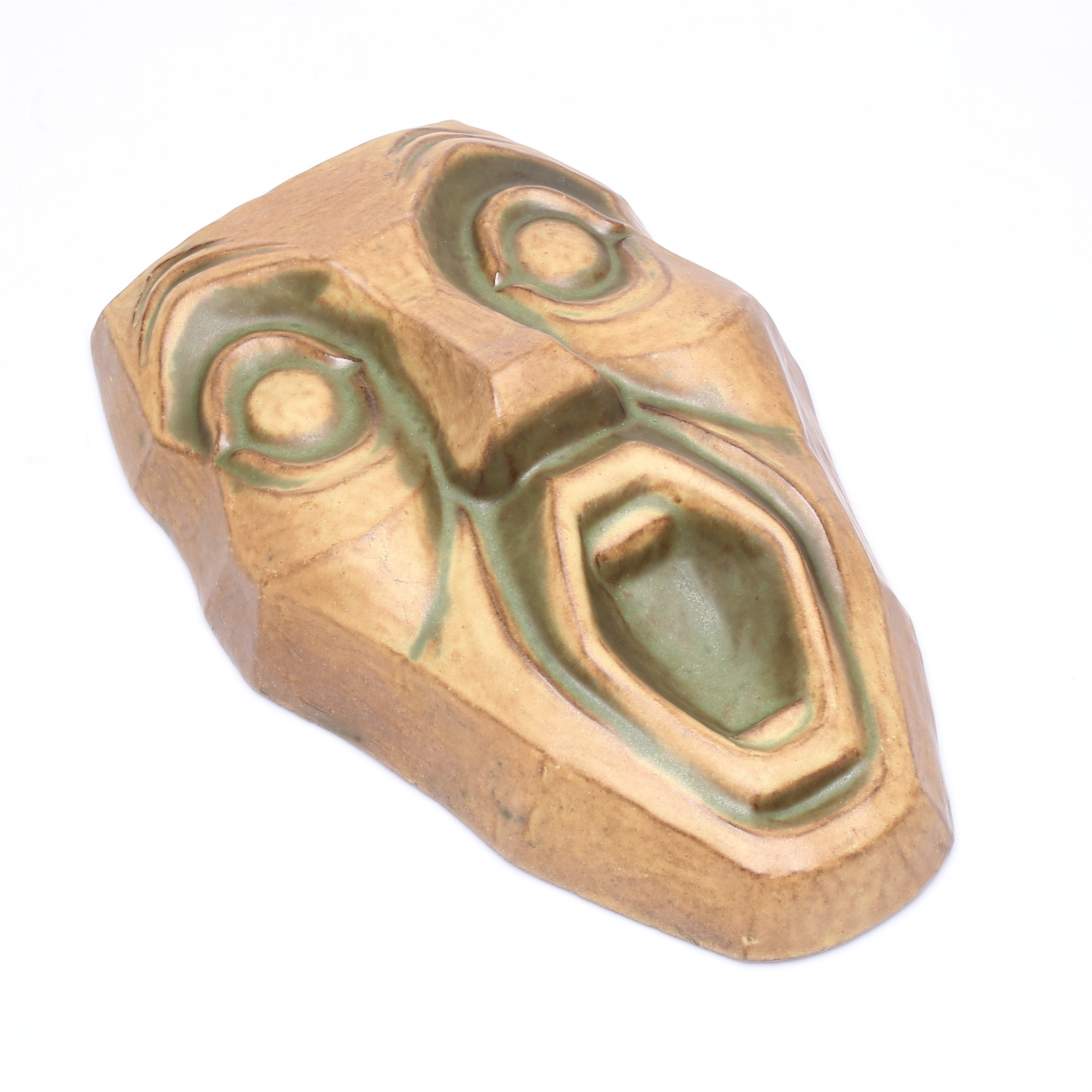 VÄGGMASK, keramik, Norrman, Motala.