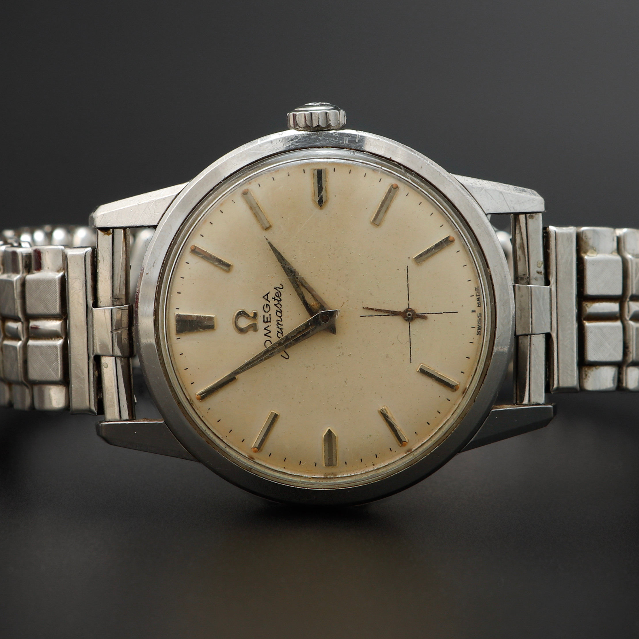 ARMBANDSUR, Omega, Seamaster, stål, manuell, 1960-tal.