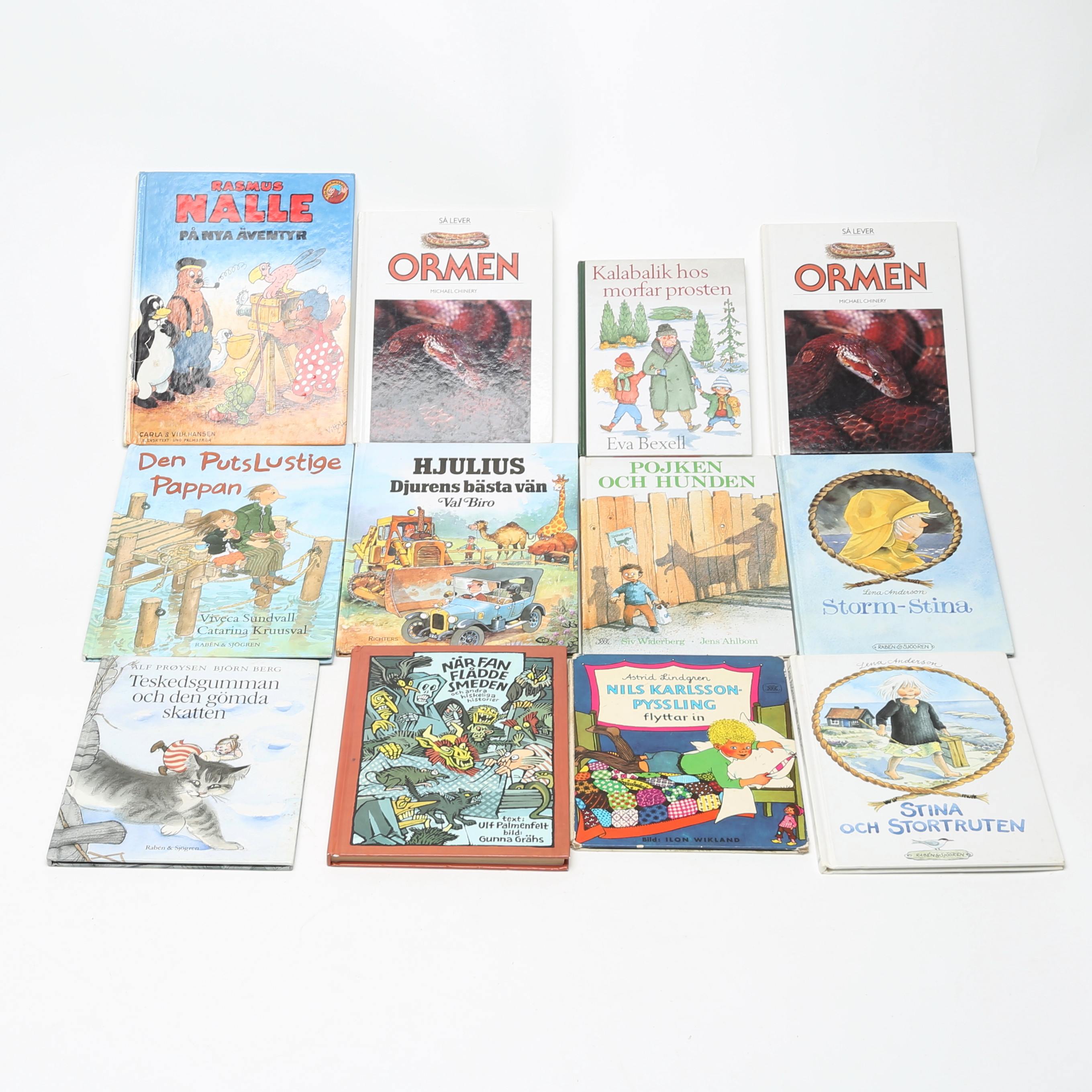 BARNBÖCKER, 35 delar.