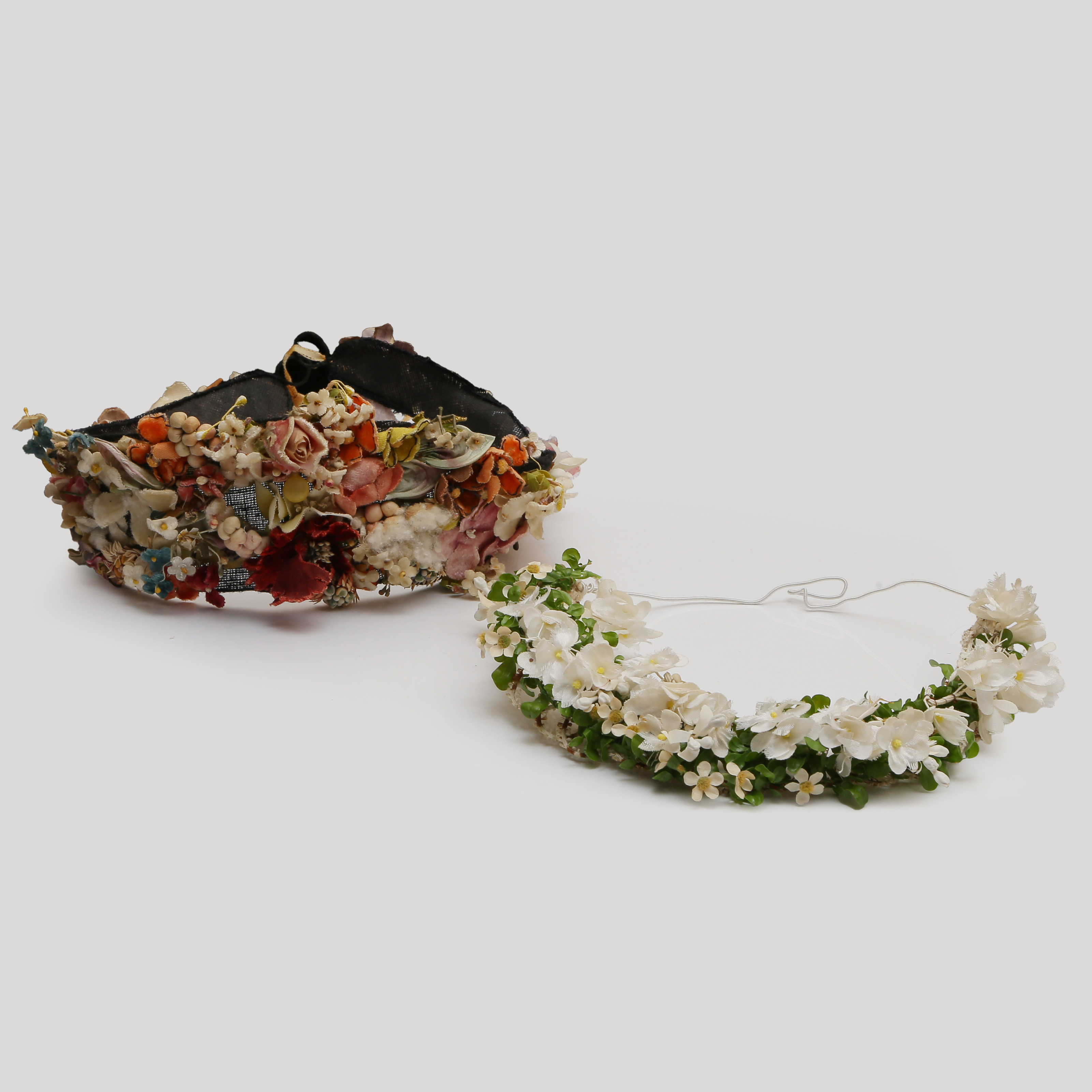 PARET BLOMKRONOR/KRANSAR, POLEN, 1900-TAL.