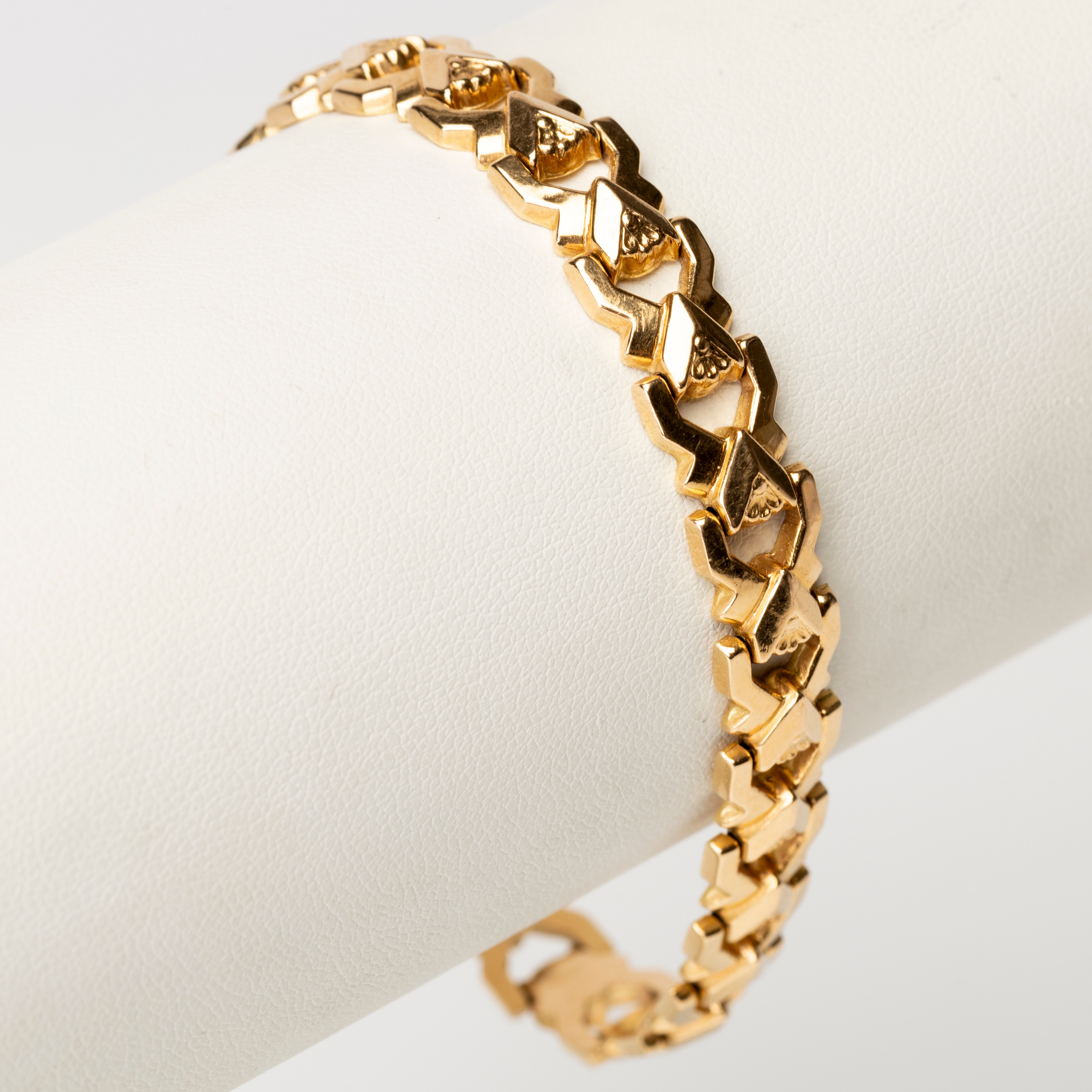 ARMBAND, 18K guld, Italien, 1900-talets andra hälft.