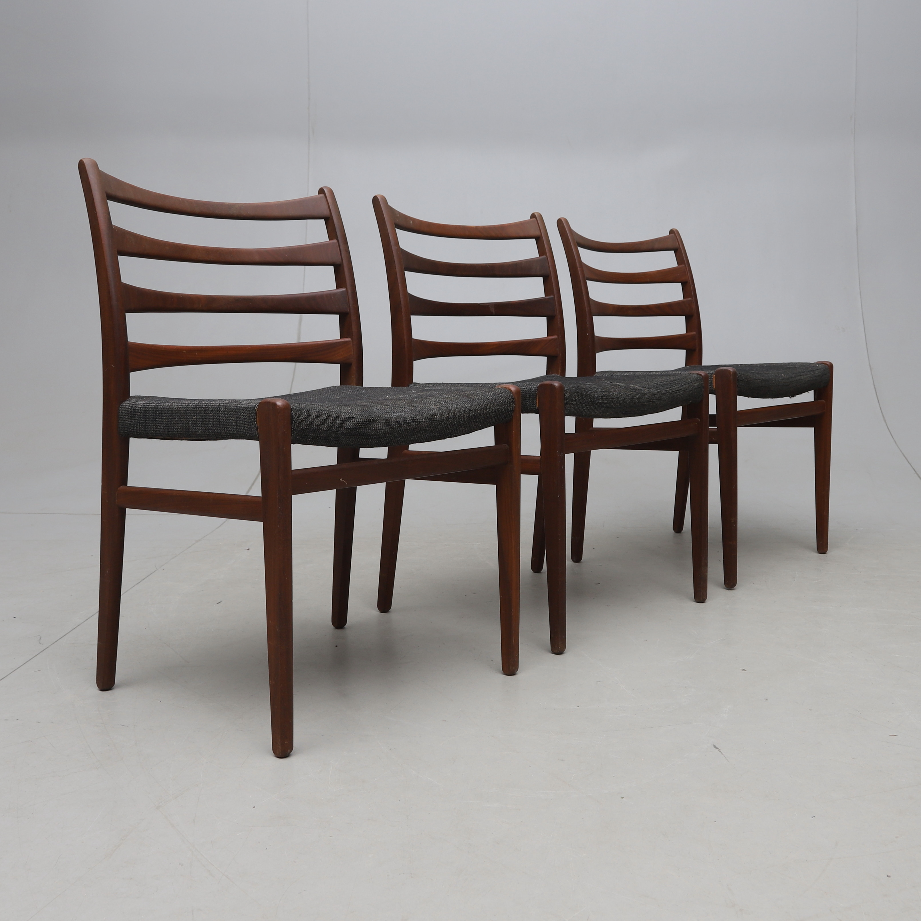 STOLAR, 3 st, mahogny, 1950-/60-tal.