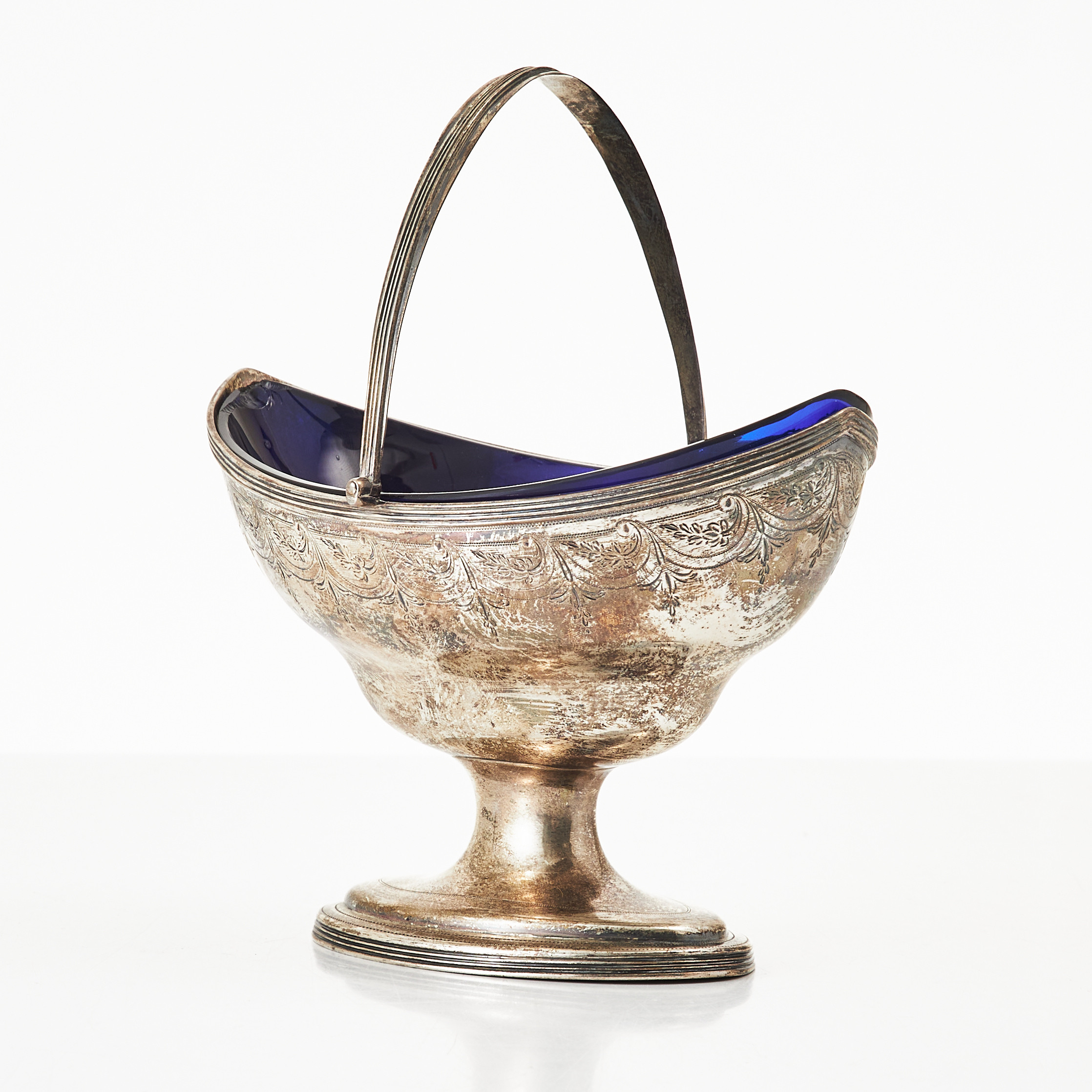 PETER & ANN BATEMAN. Konfektskål, sterlingsilver, Georg III, London 1797/98.