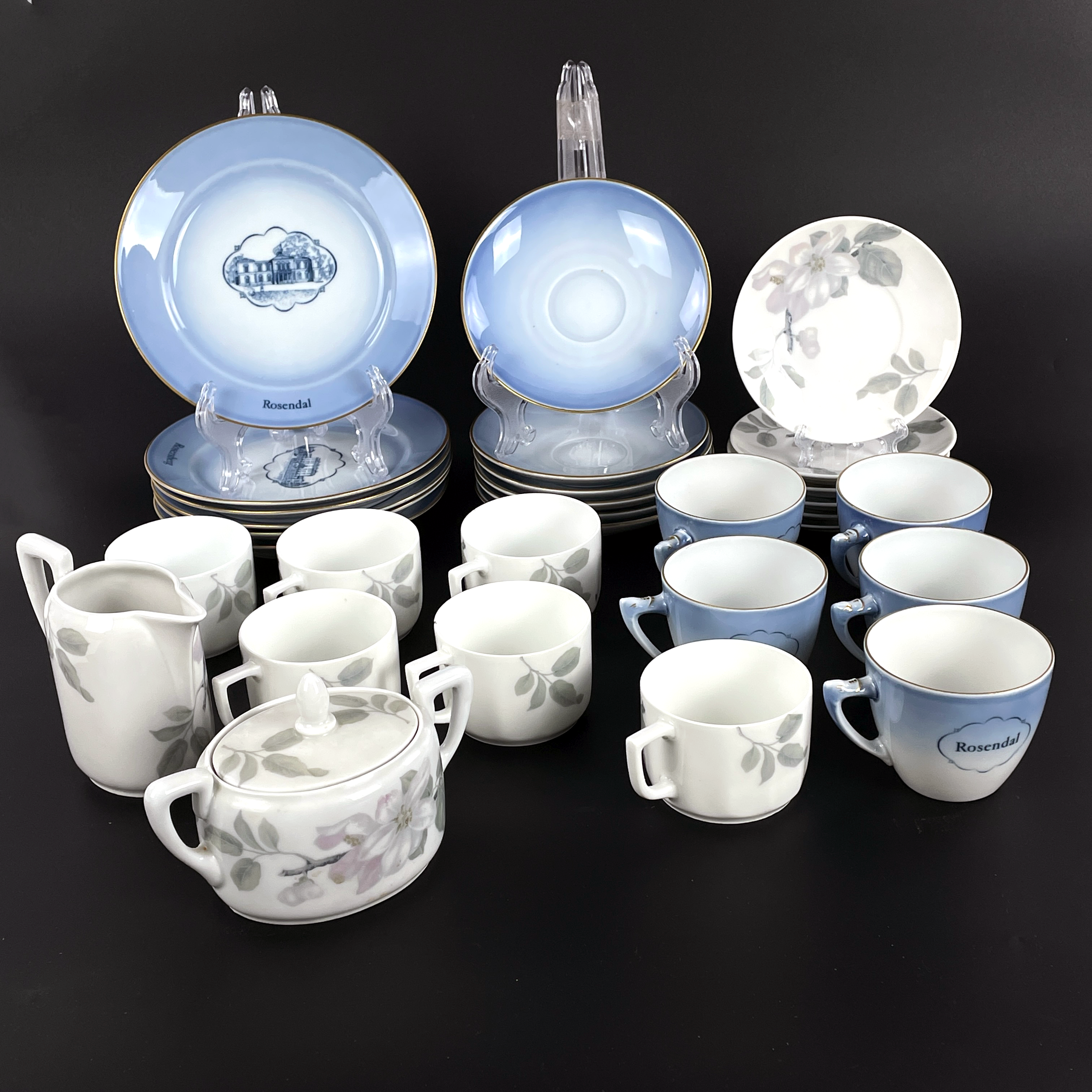 PARTI PORSLIN, 31 delar. "Pomona", "Isolde", Rosenthal & "Svenska Slott", Bing & Gröndahl.