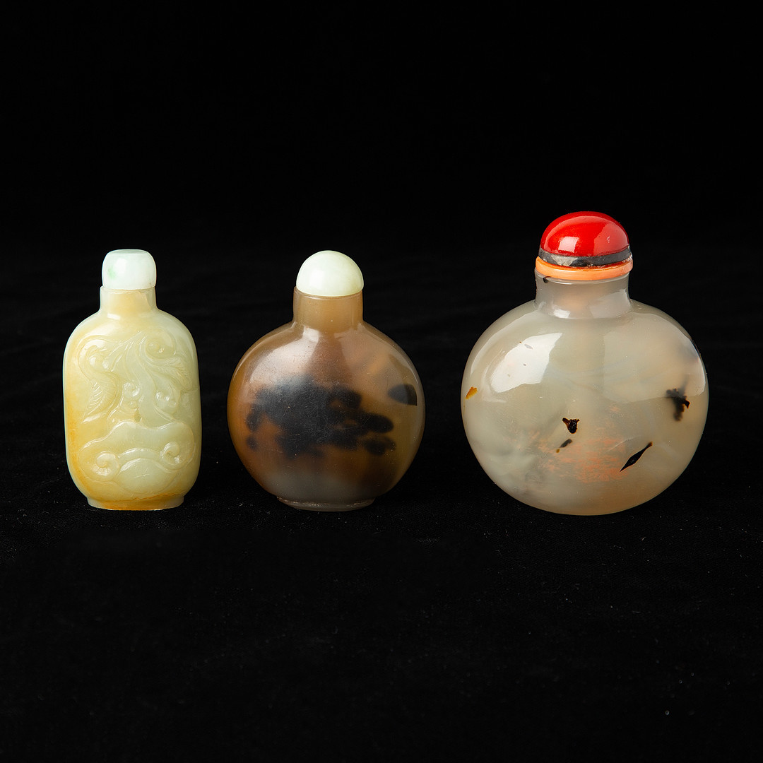 SNUSFLASKOR, 3 st, Kina.