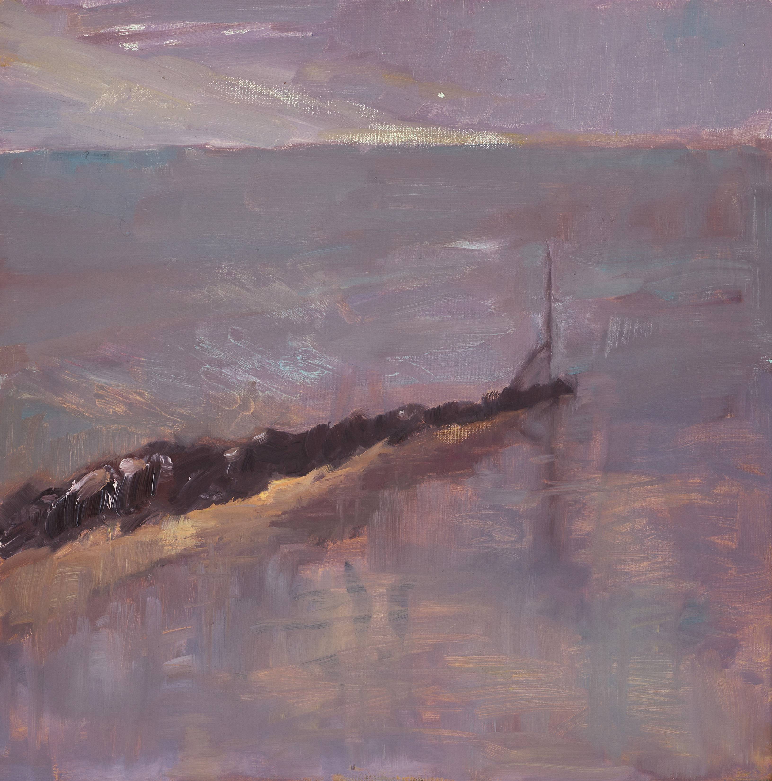 HELEN HERBERT (ENGLAND, 1947-2023). "Reflection", signerad och daterad Helen Herbert 02 a tergo, olja på duk.