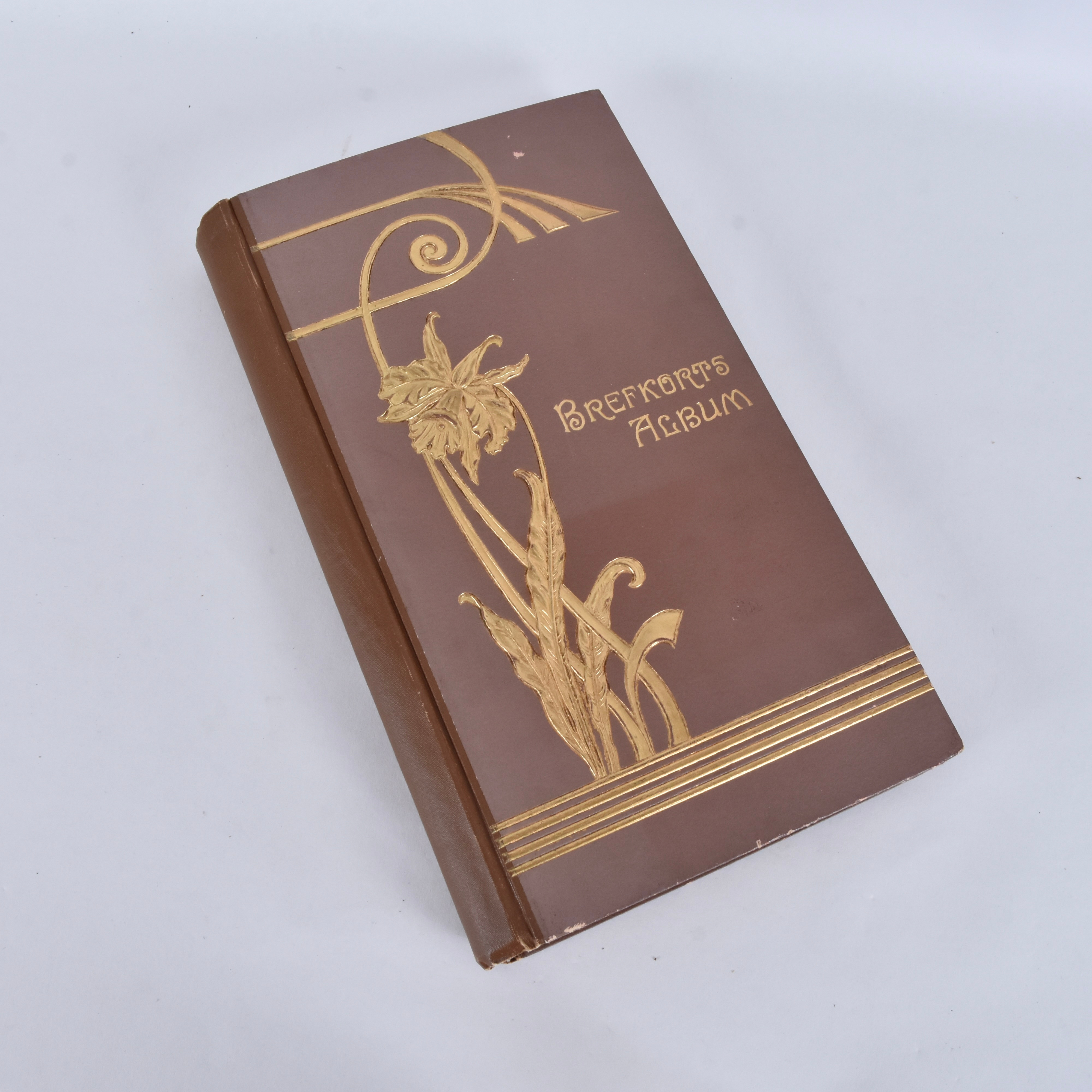 BREFKORTSALBUM, sekelskiftet 1900.