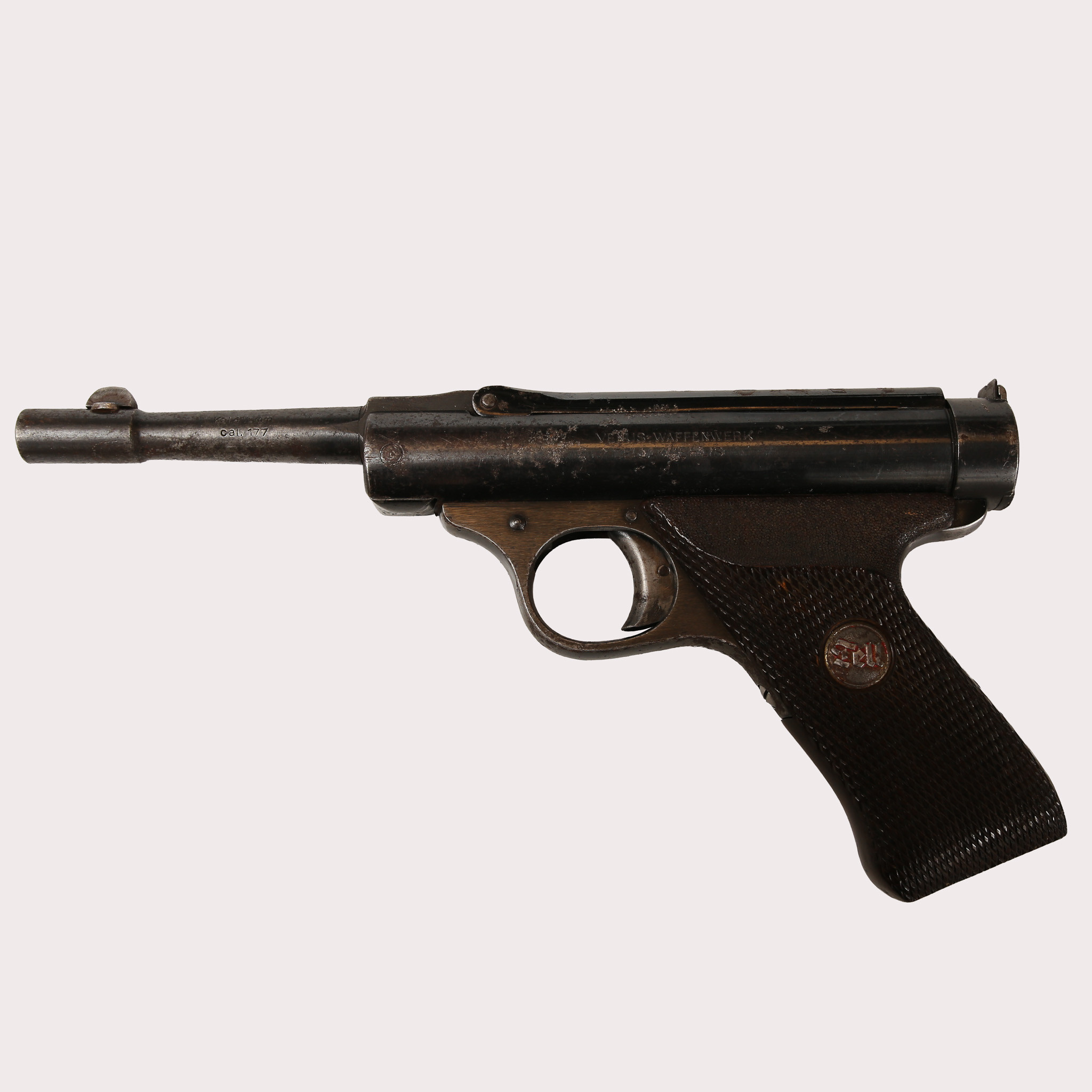 LUFTPISTOL. Tyskland, Tell Modell 3, Venus-Waffenwerk Zella-Mehlis, 1936-40.