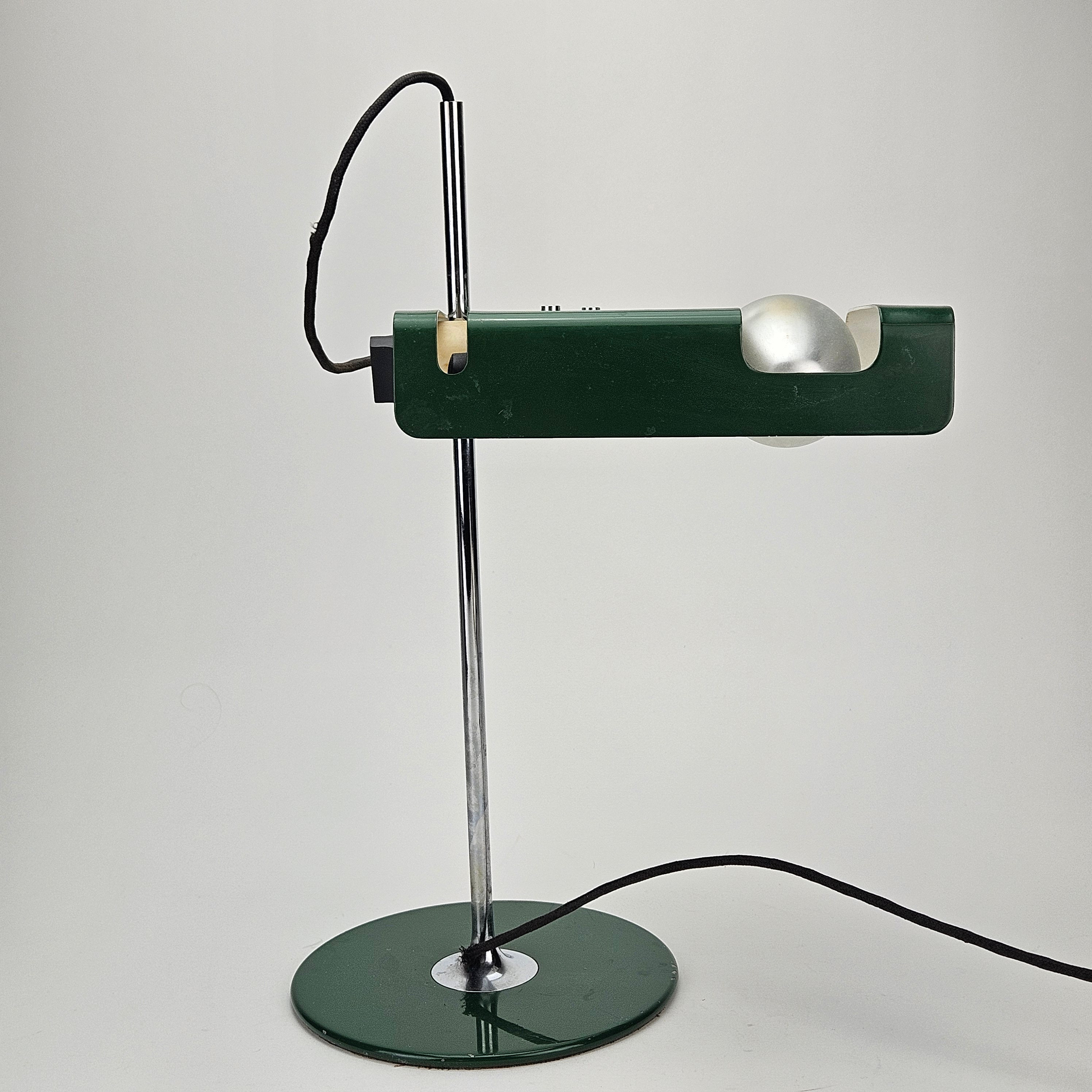 JOE COLOMBO. Bordslampa, "Spindel", Italien.