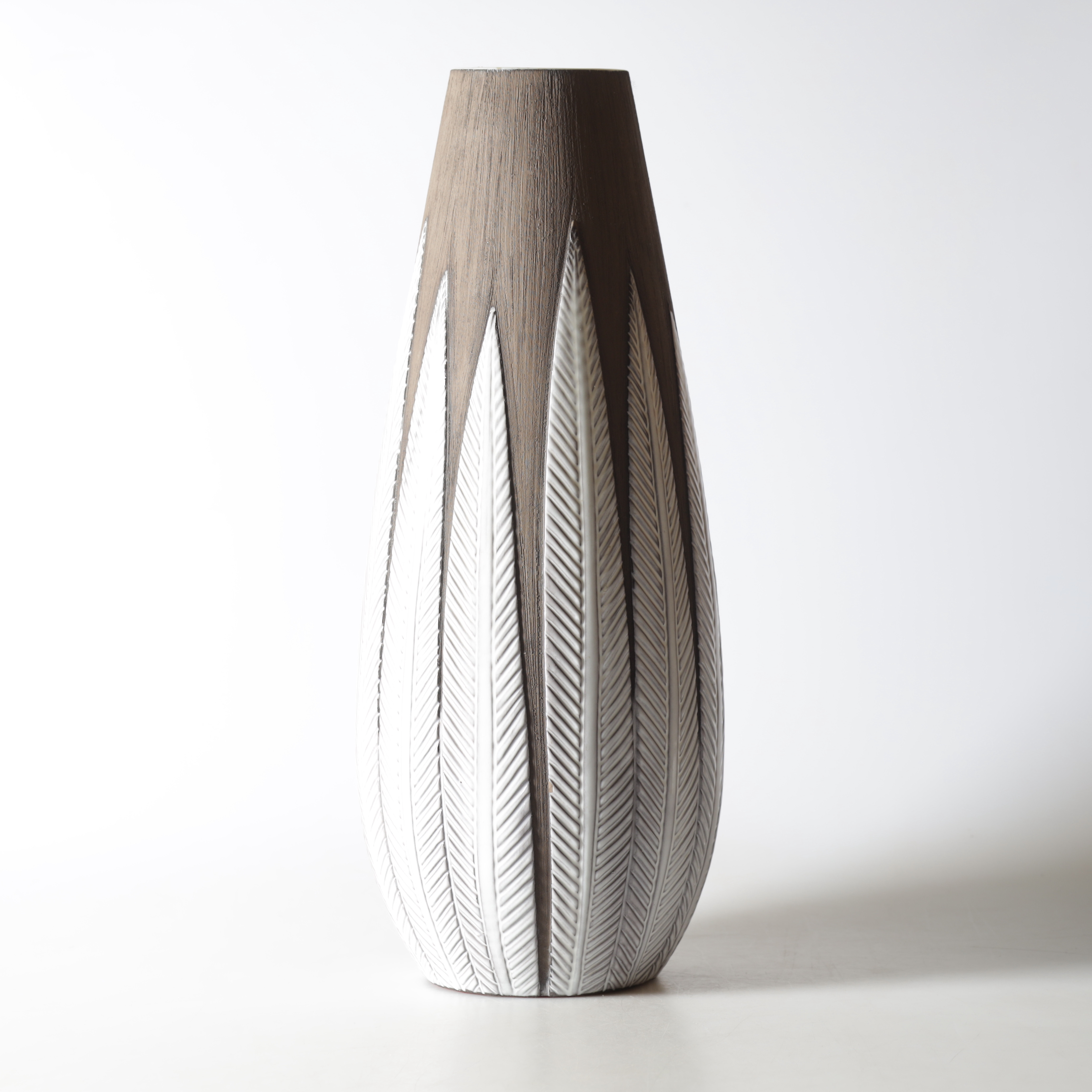 ANNA-LISA THOMSON. golvvas, keramik, "Paprika", Upsala-Ekeby.