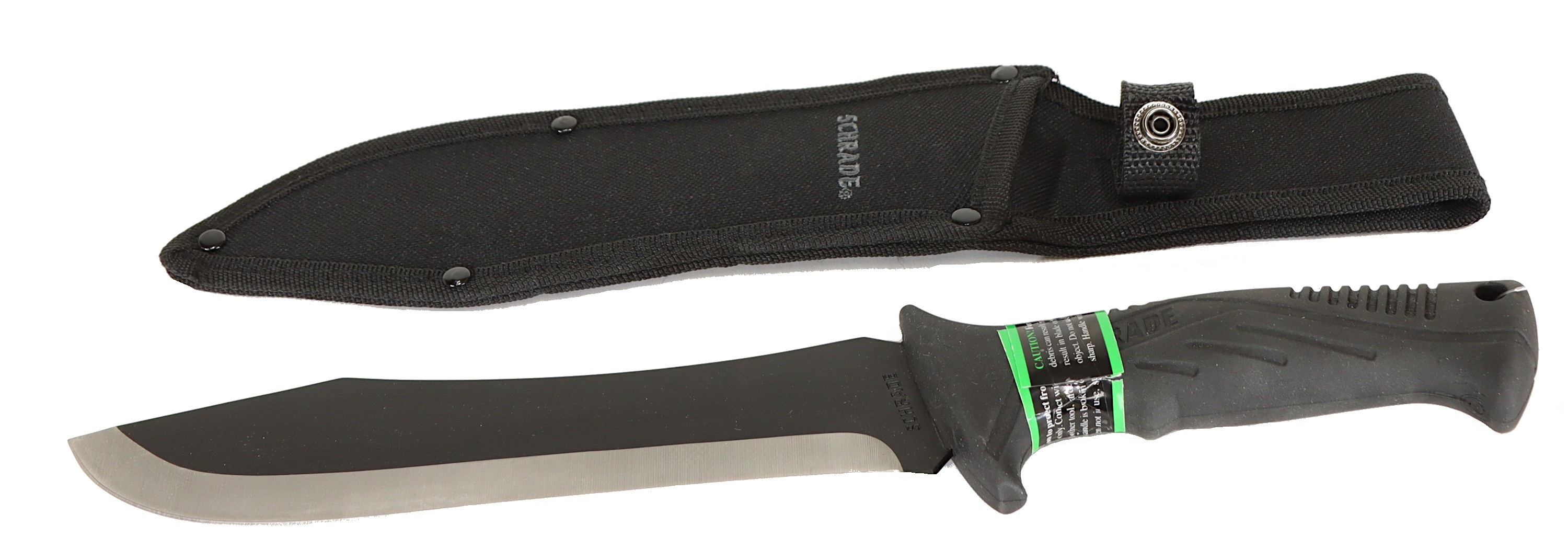 KNIVAR TVÅ STYCKEN COLD STEEL & SHRADE.