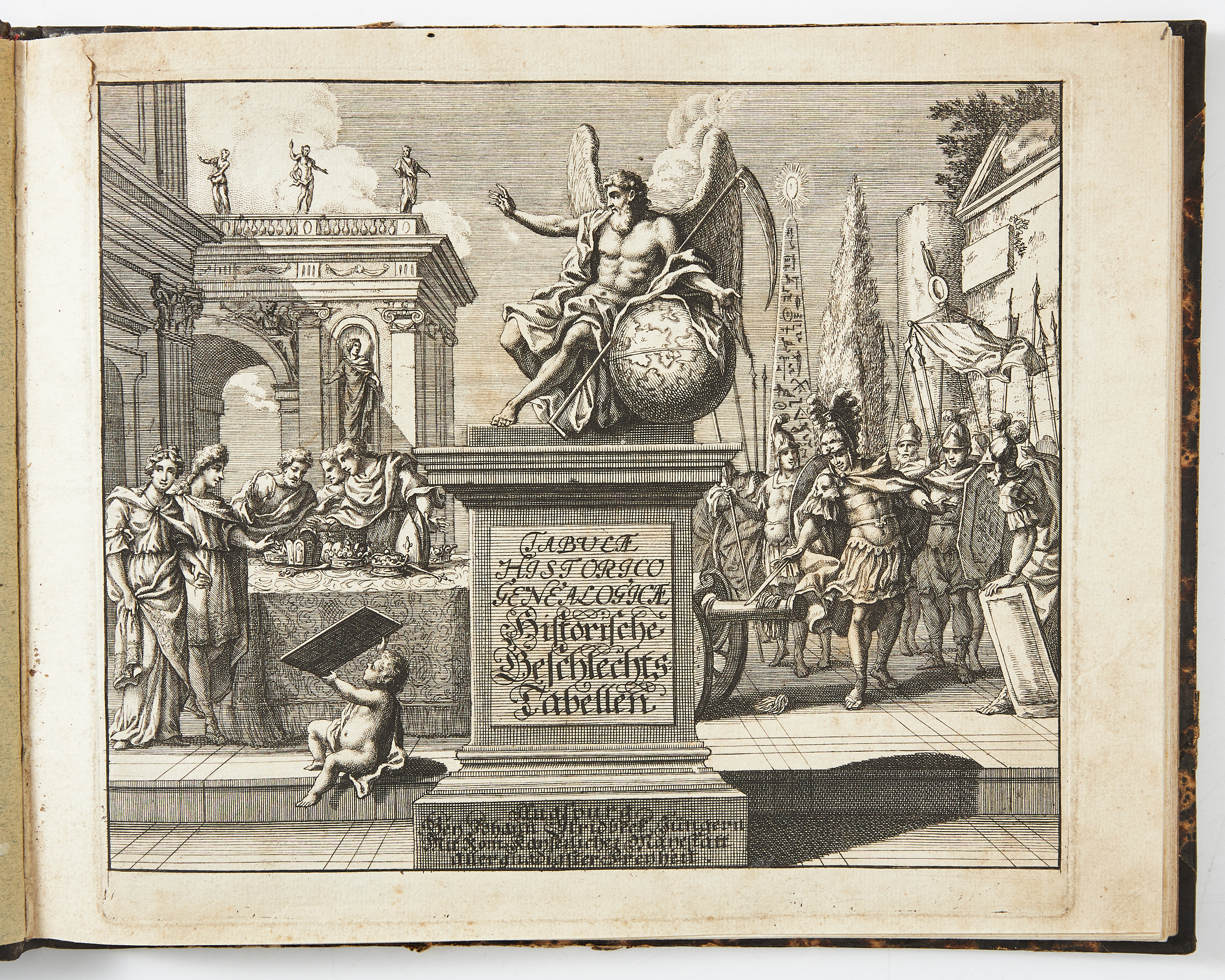 BODENEHR, SLÄKTTRÄD ÖVER FURSTEHUS M.M, ca 1710-20.