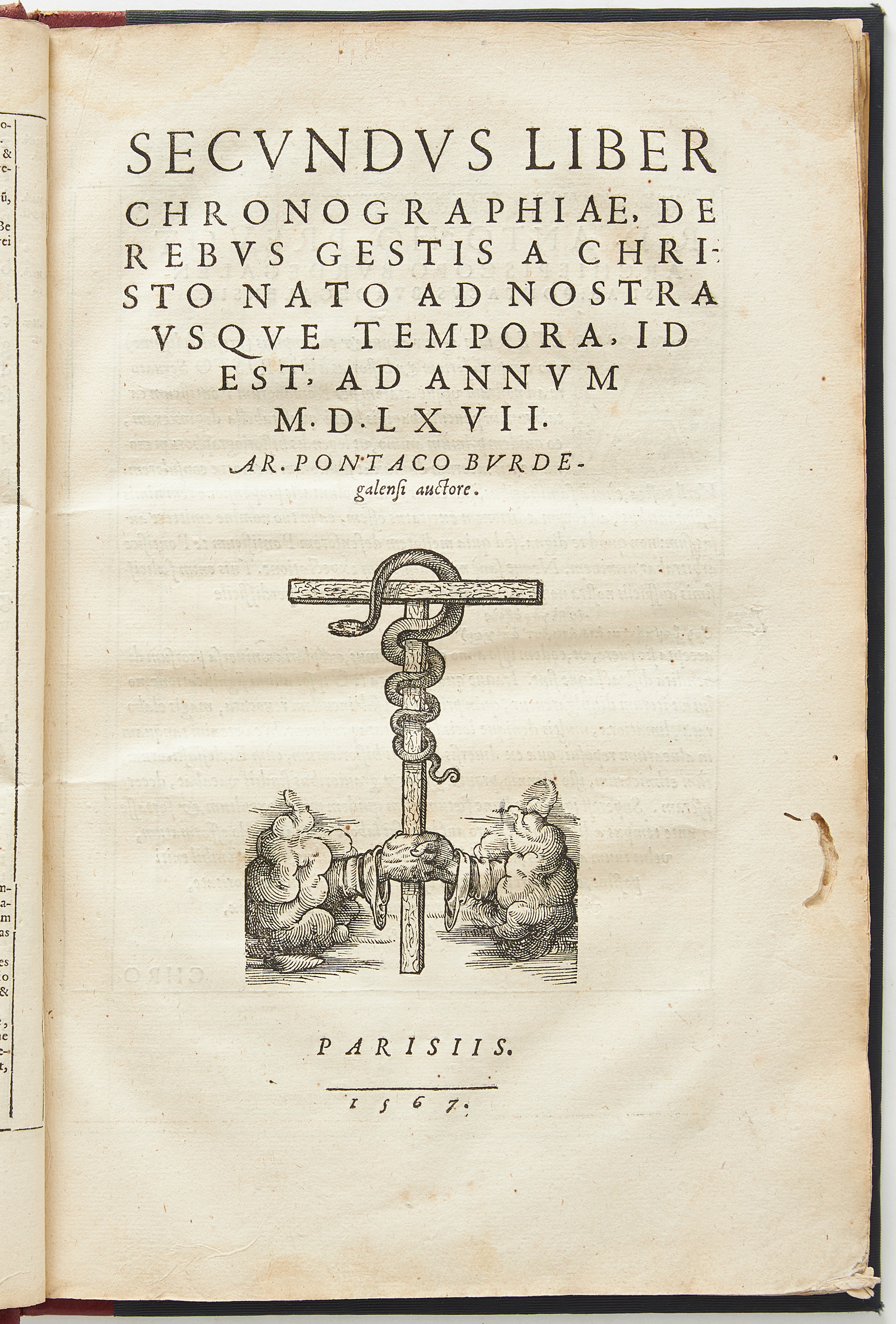 GENEBRARD'S CHRONOGRAPHIA in the first edition, 1567.