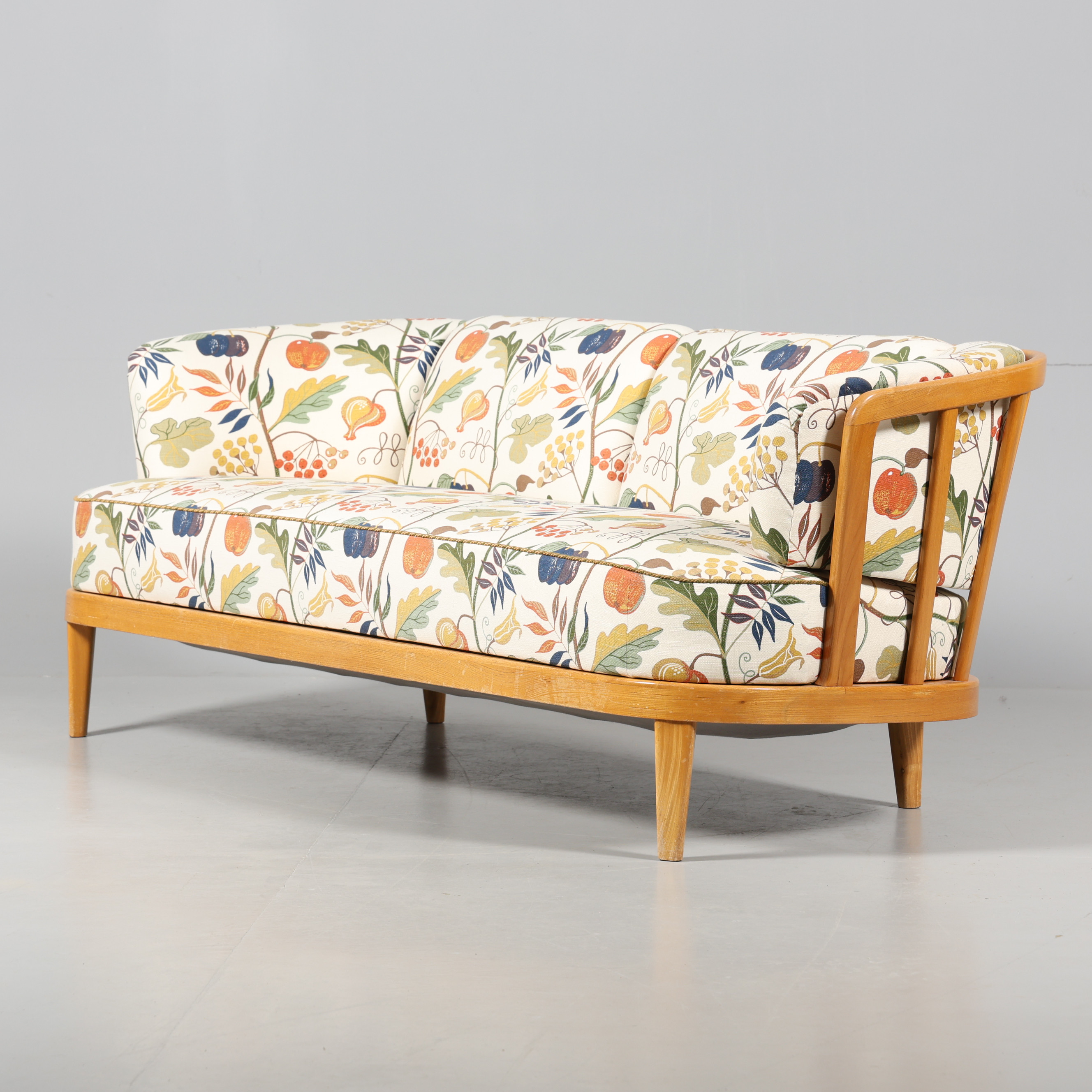 CARL MALMSTEN. SOFFA, "Lindegård", 1950-tal.