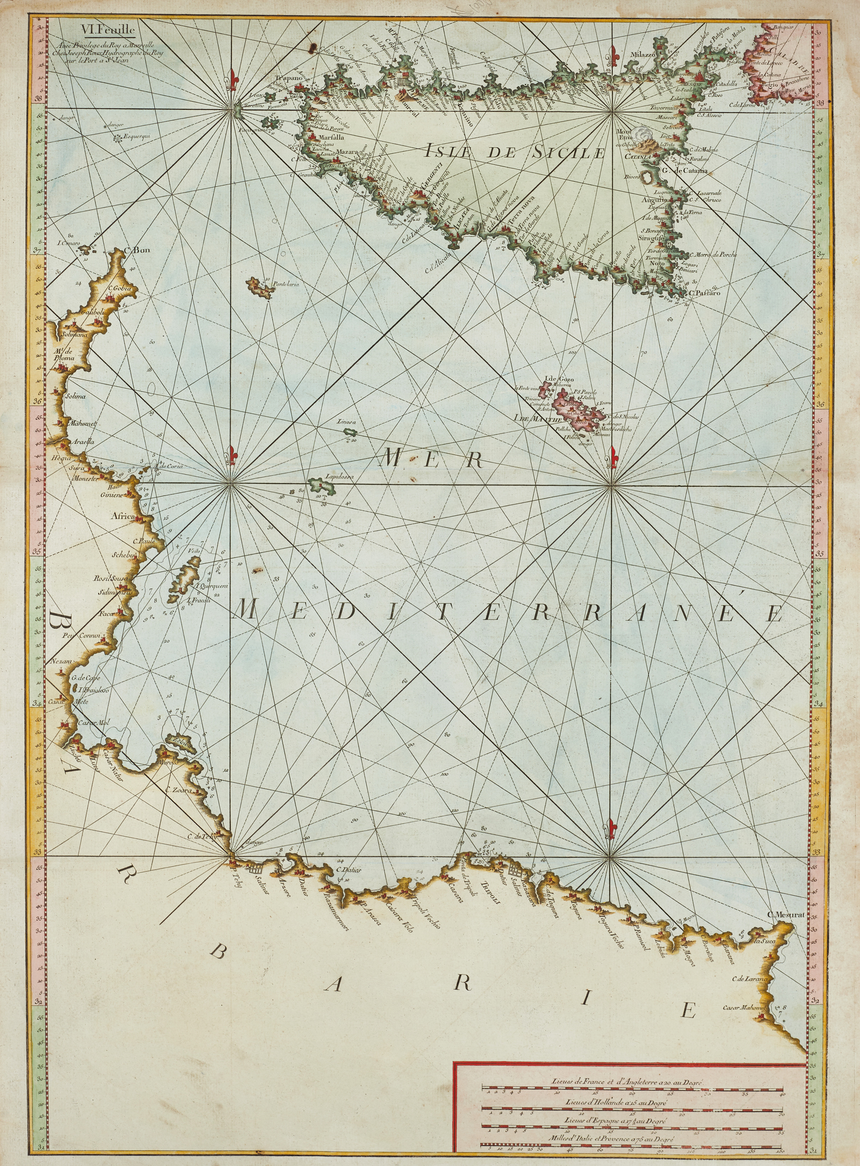 ROUX, Sicilien, 1764.