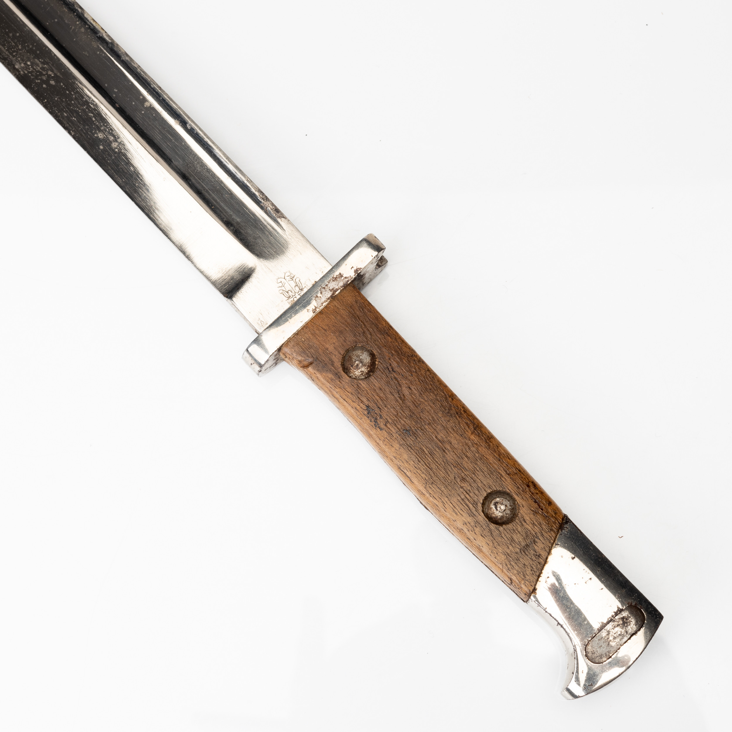 BAJONETT,med balja, Preussen, m/1871-84 C. Eickhorn, Permission Fältartelleri.