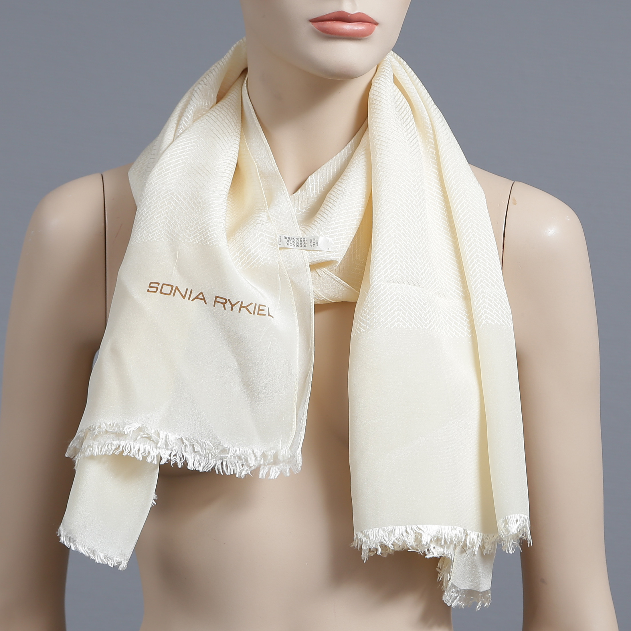 SONIA RYKIEL, SJAL I SILKE, FRANCE, SENT 1900-TAL.