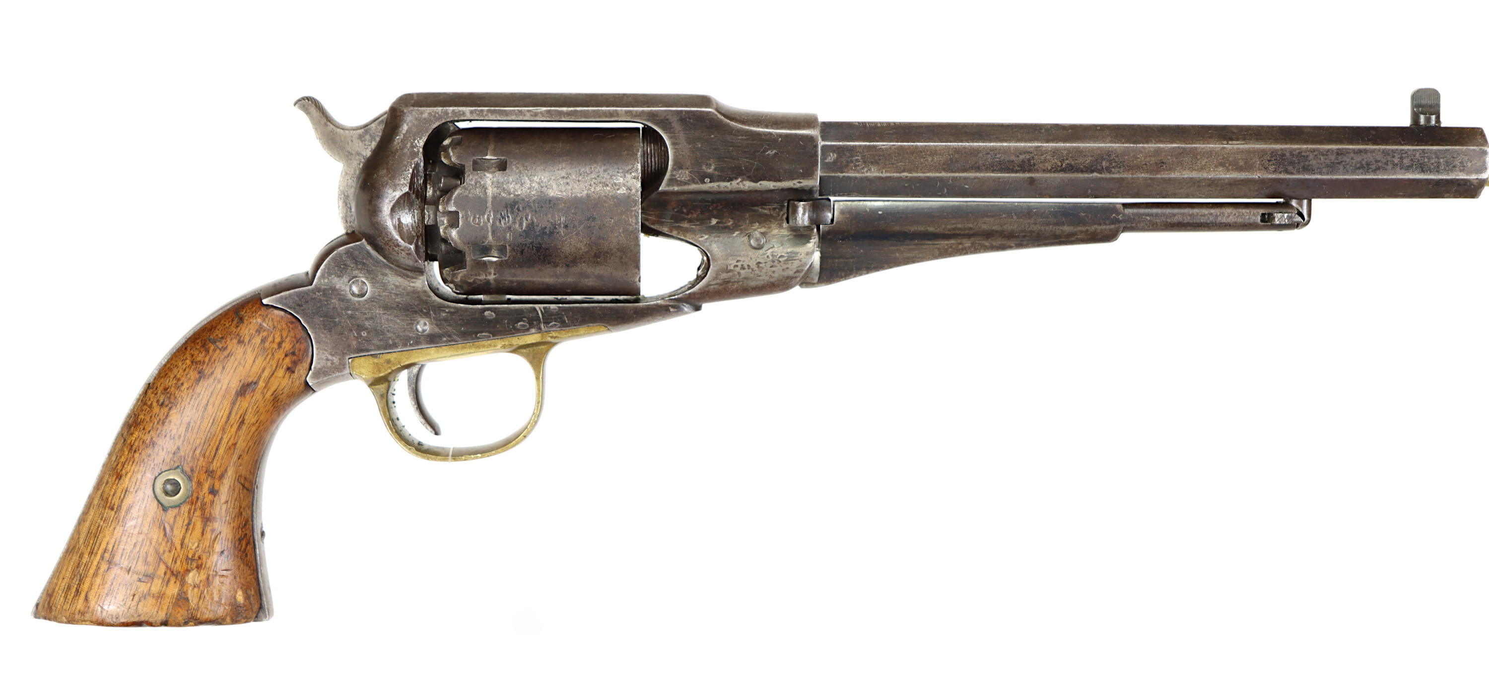 SLAGLÅSREVOLVER, fabrikat Remington, modell 1858 New Army, kaliber .44 Svartkrut, tillv.nr 91200.