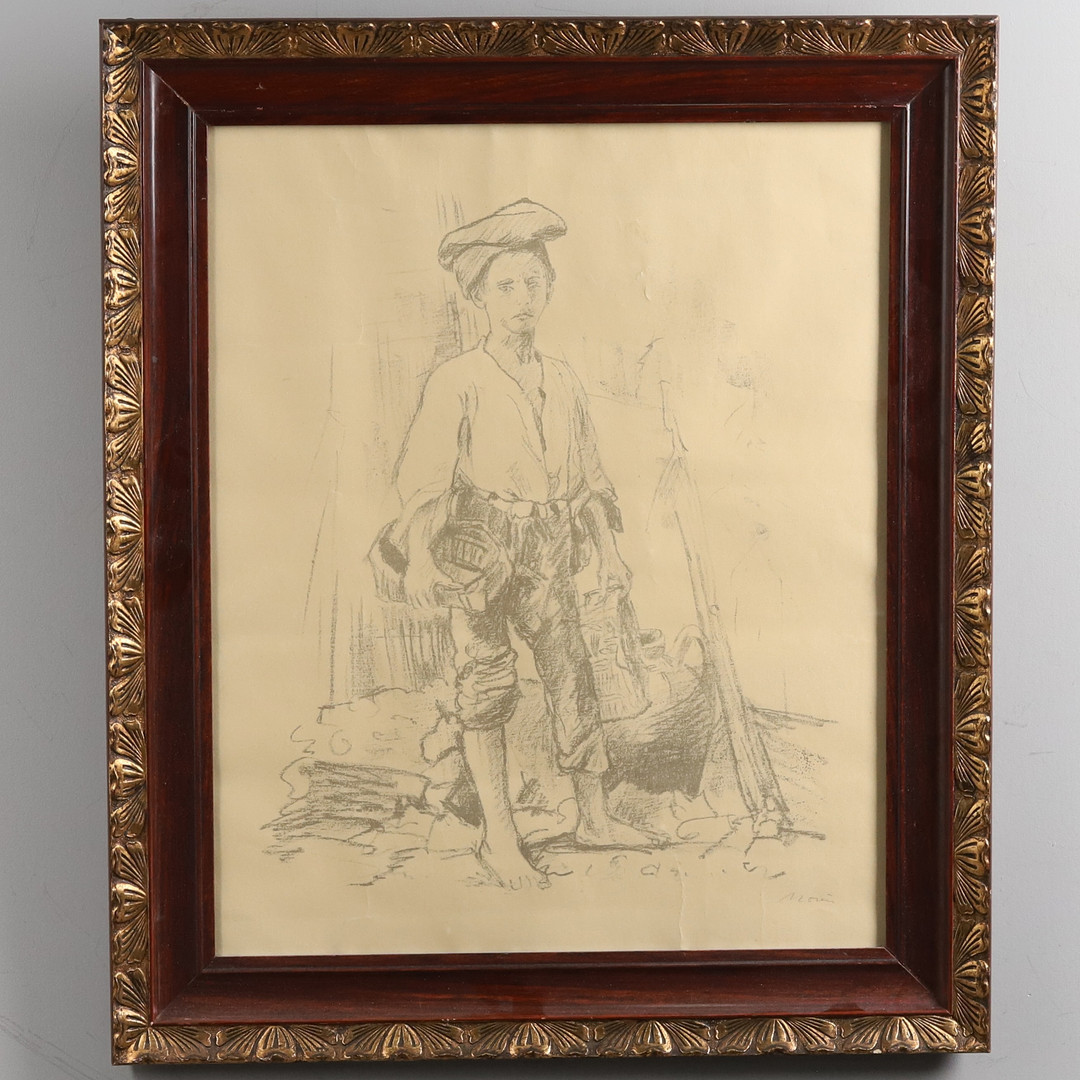 BERTIL NORÉN. LITOGRAFI, signerad i blyerts.