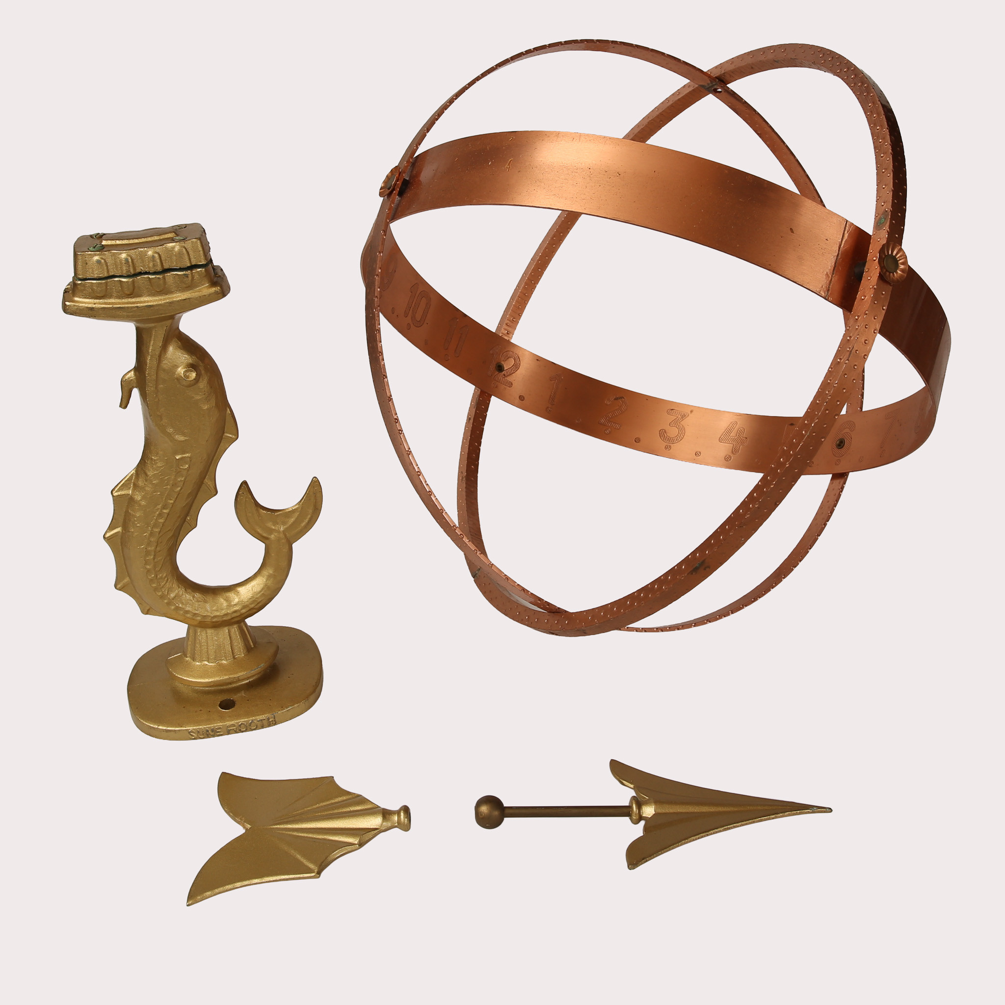 SOLUR, koppar/gulmetall, nytt i kartong.