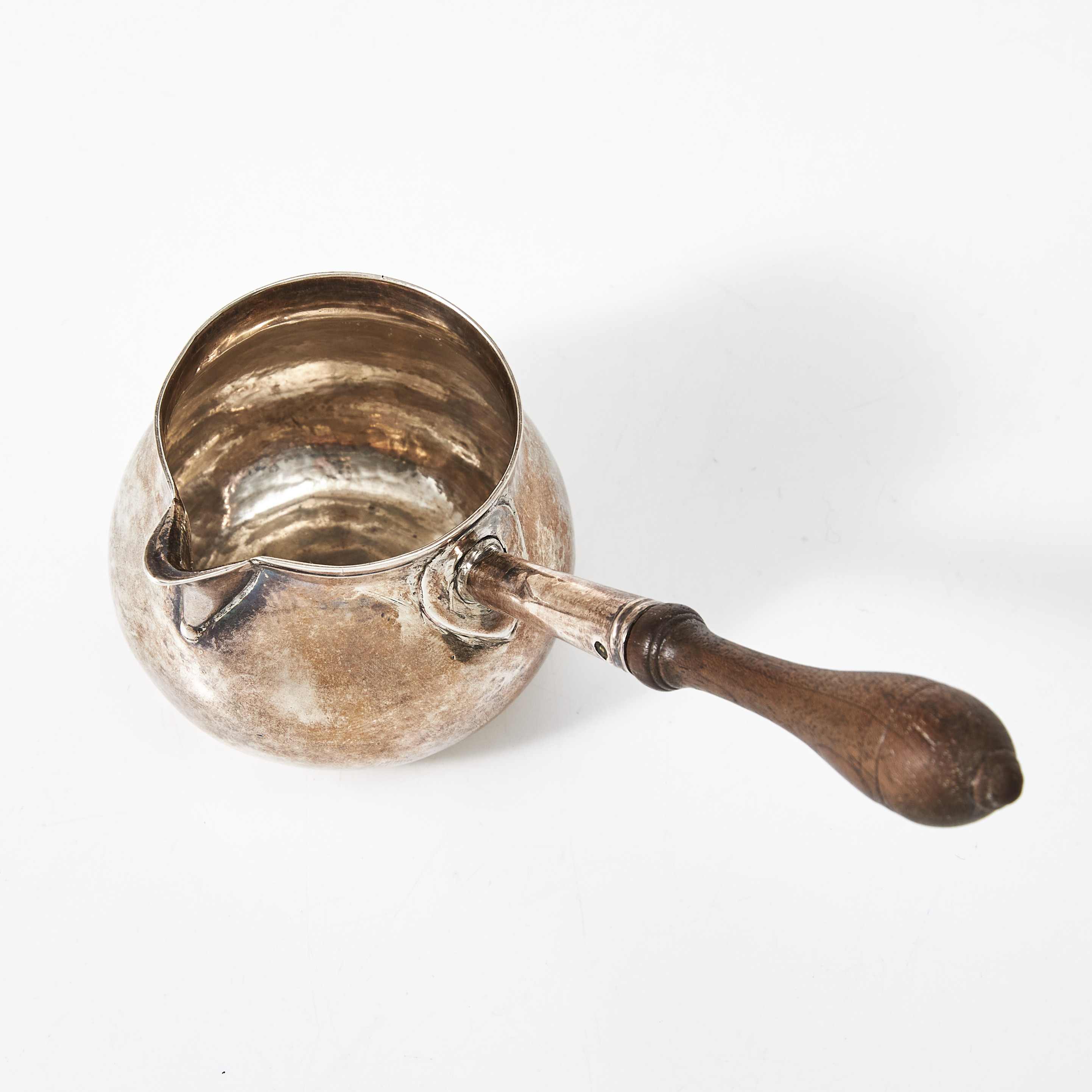 SMÖRPANNA, sterlingsilver, Georg I, möjligen John Jones, London 1724/25.