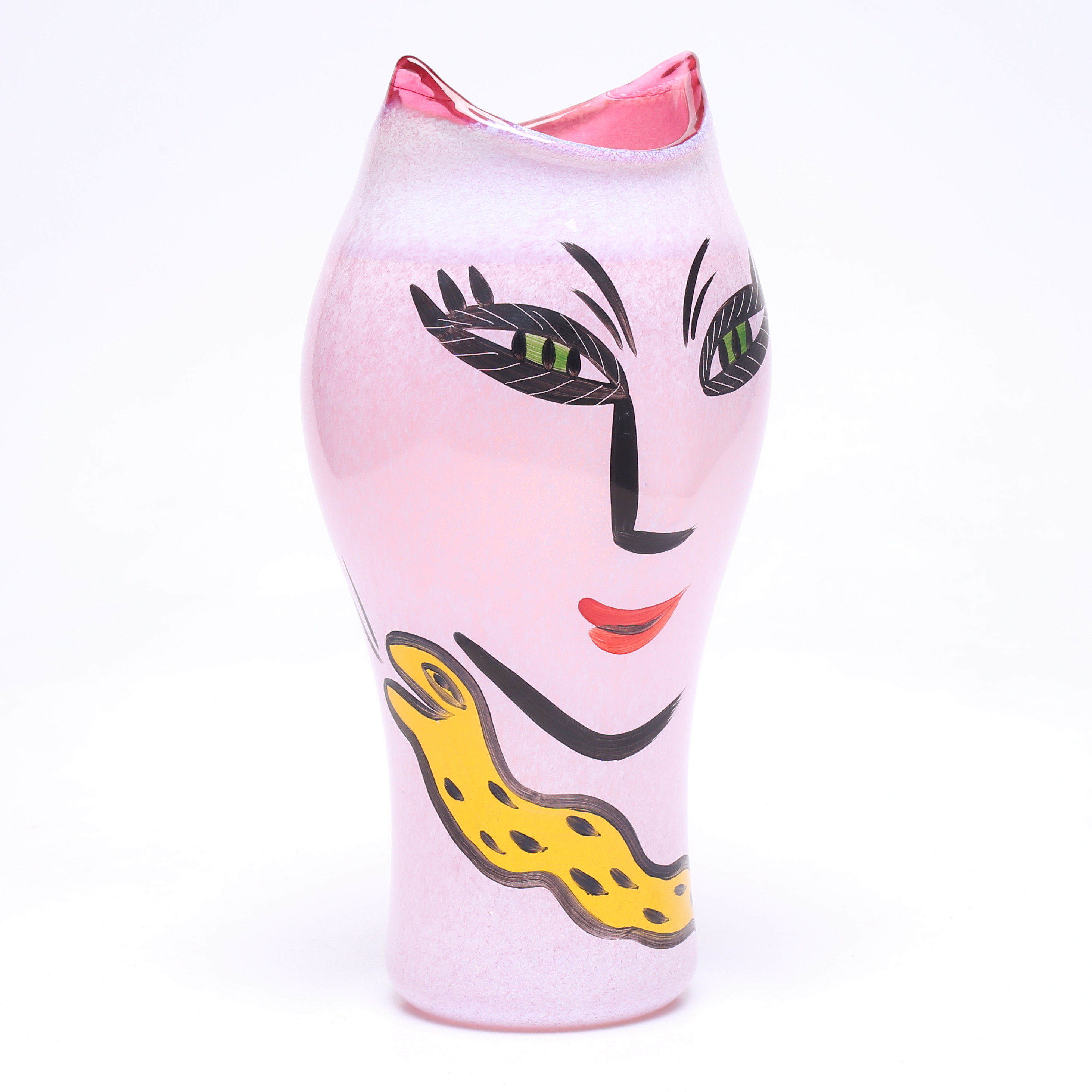 ULRICA HYDMAN-VALLIEN. Vas, glas, "Open Minds", signerad, Kosta Boda.