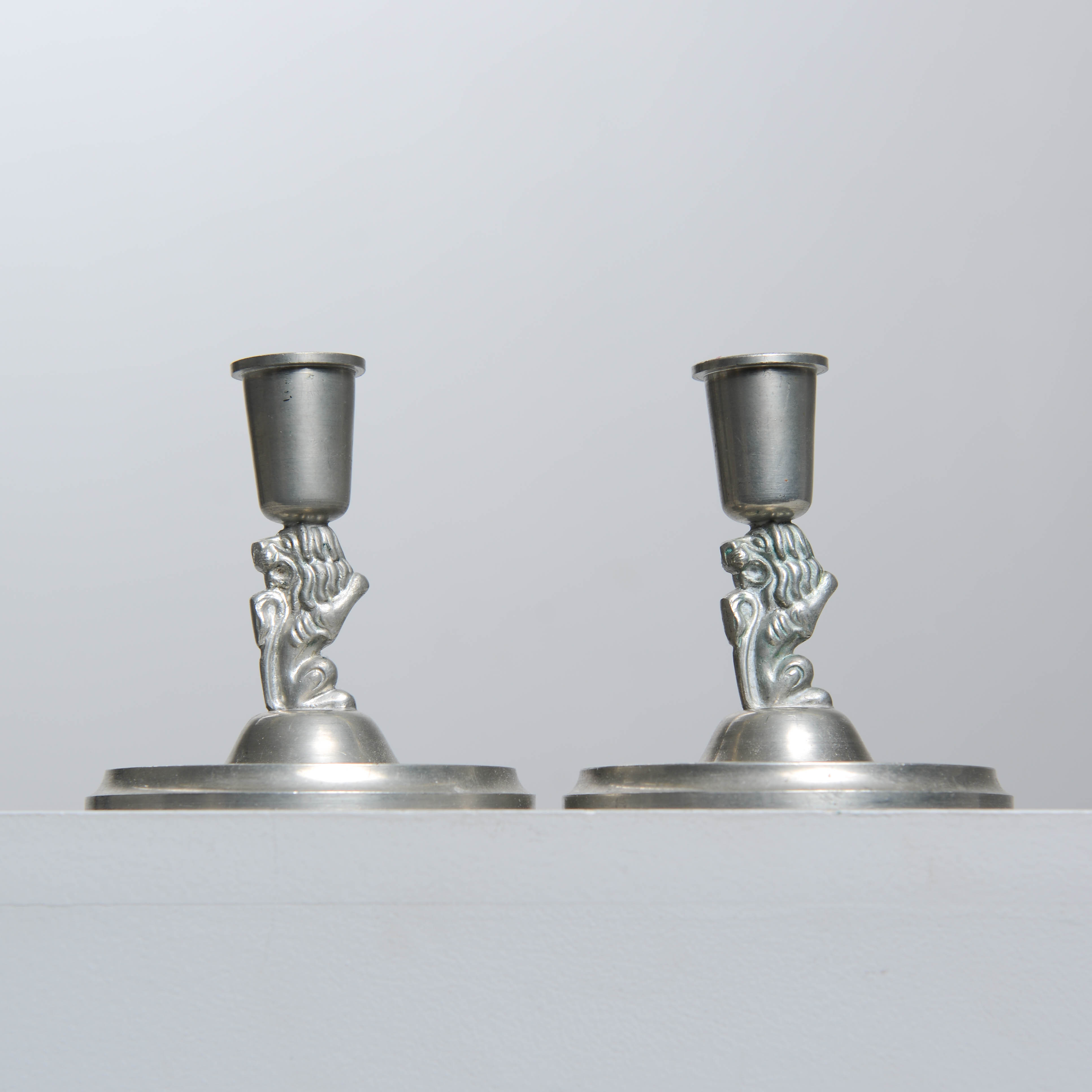 LJUSSTAKAR, ett par, C.G Hallberg, 1933.