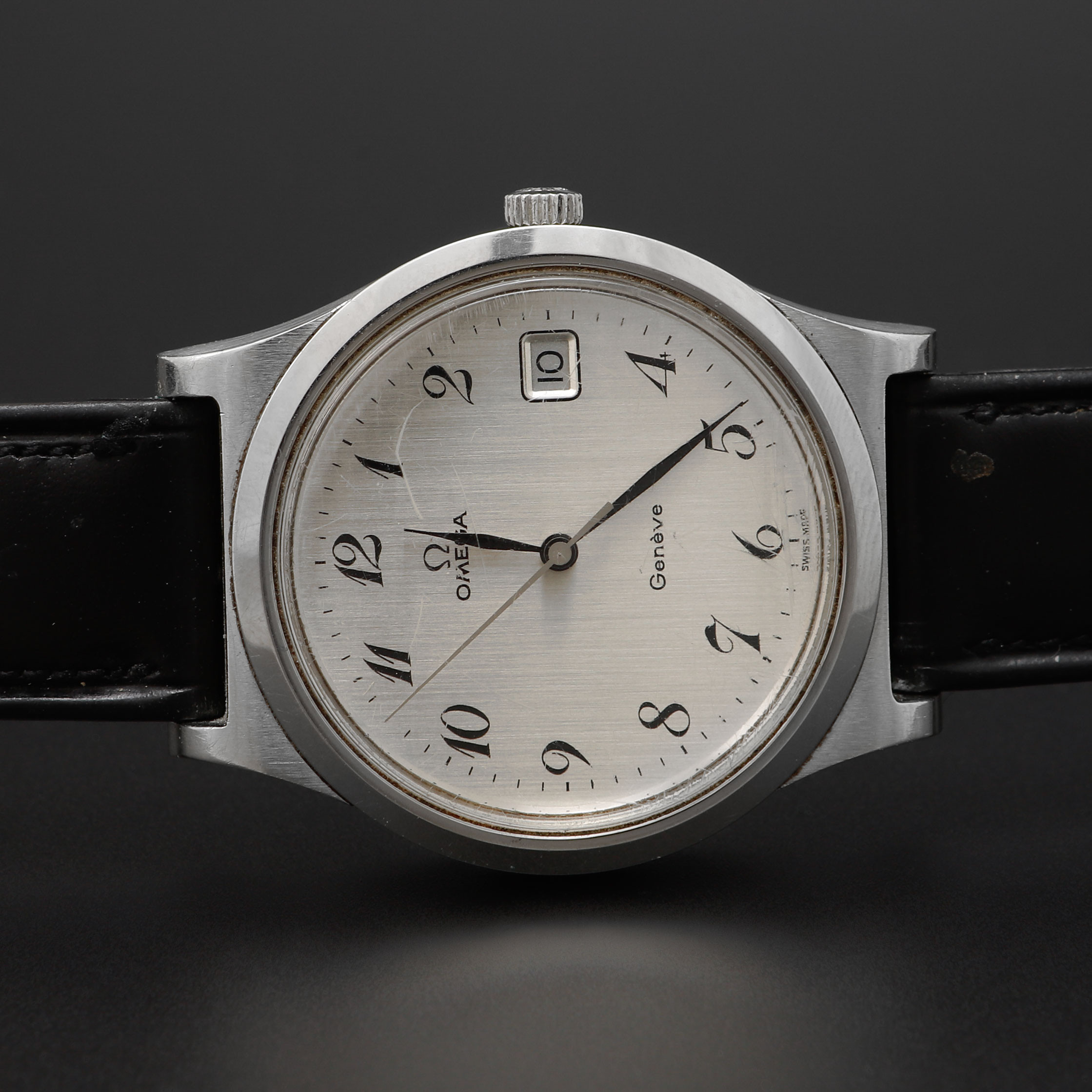 ARMBANDSUR, Omega, Genève, stål, manuell, ca 1972.