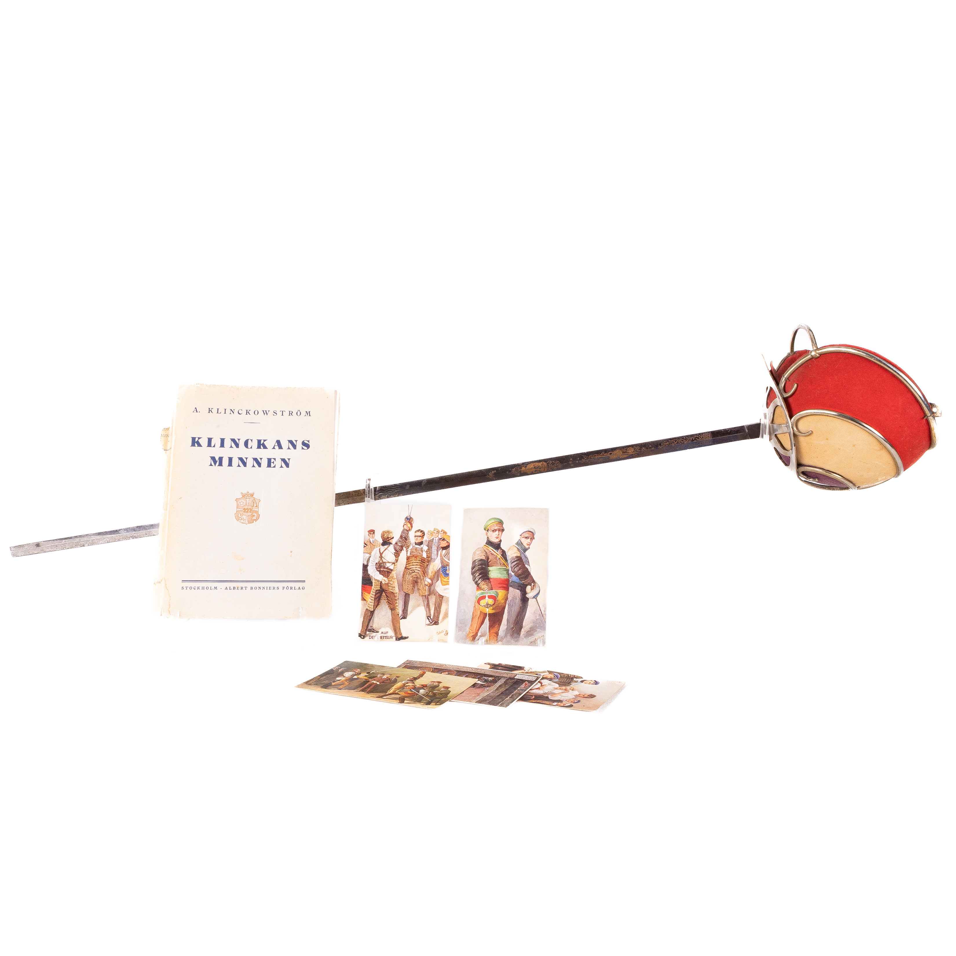 VÄRJA, A Klinckowströms mensurvärja, Tyskland, 1800-tal.