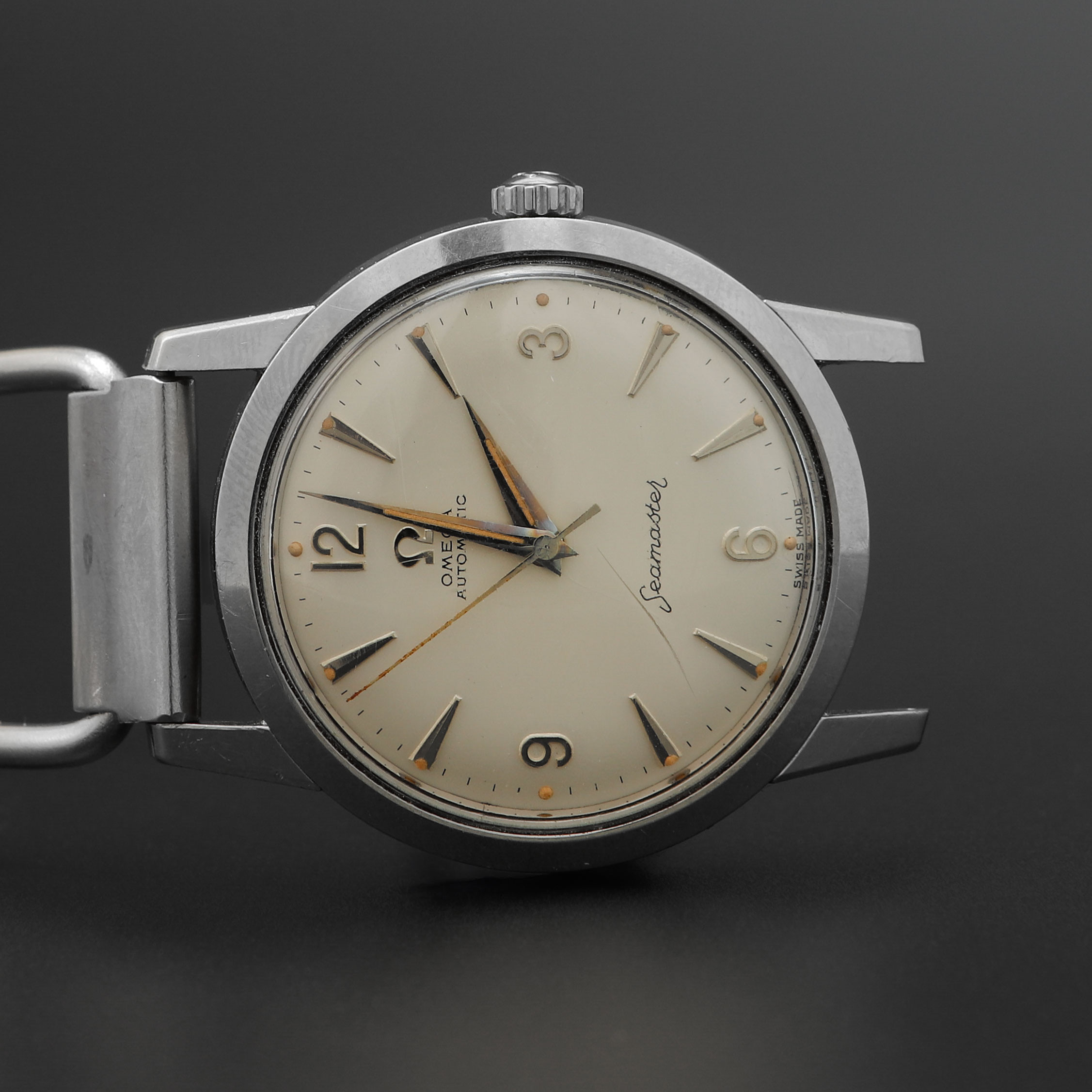 ARMBANDSUR, Omega , Seamaster, stål, automatisk, 1960-tal.