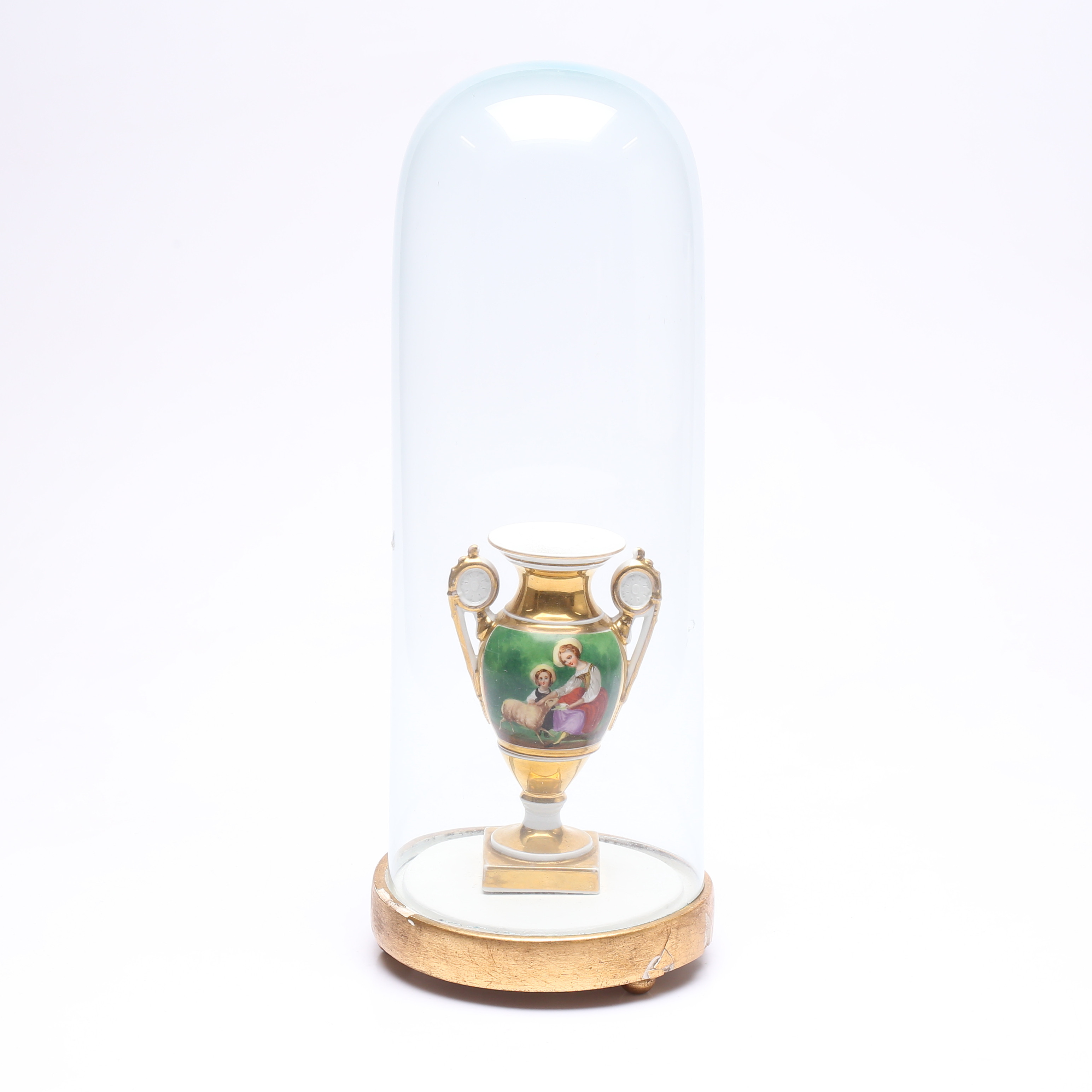 VAS samt KUPA, porslin och glas, 18/1900-tal.