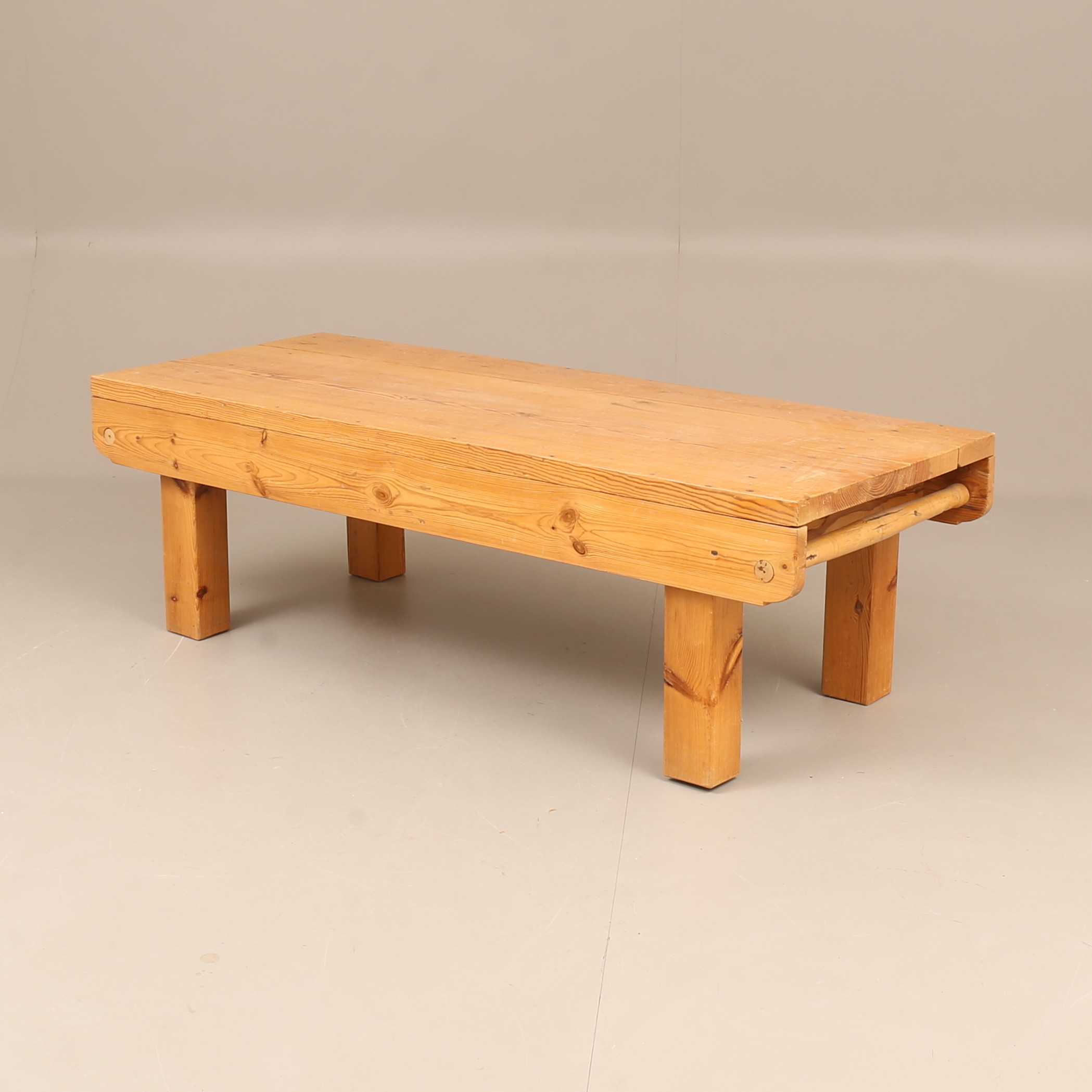 BÄNK/BORD, furu, 1960-tal.