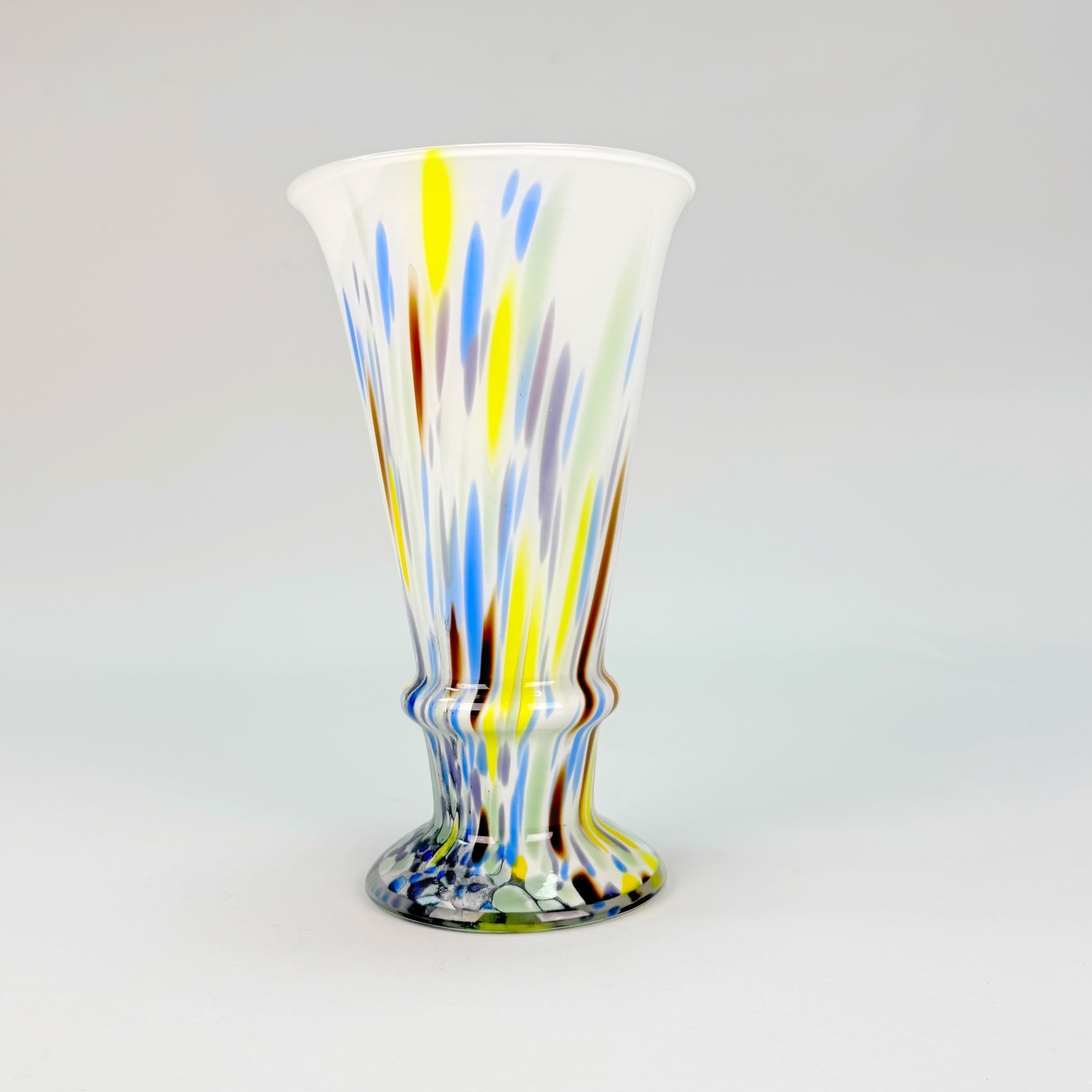 HANS JURGEN RICHARTZ. VAS, glas, Richartz Art Collection, Tyskland 1980-tal.