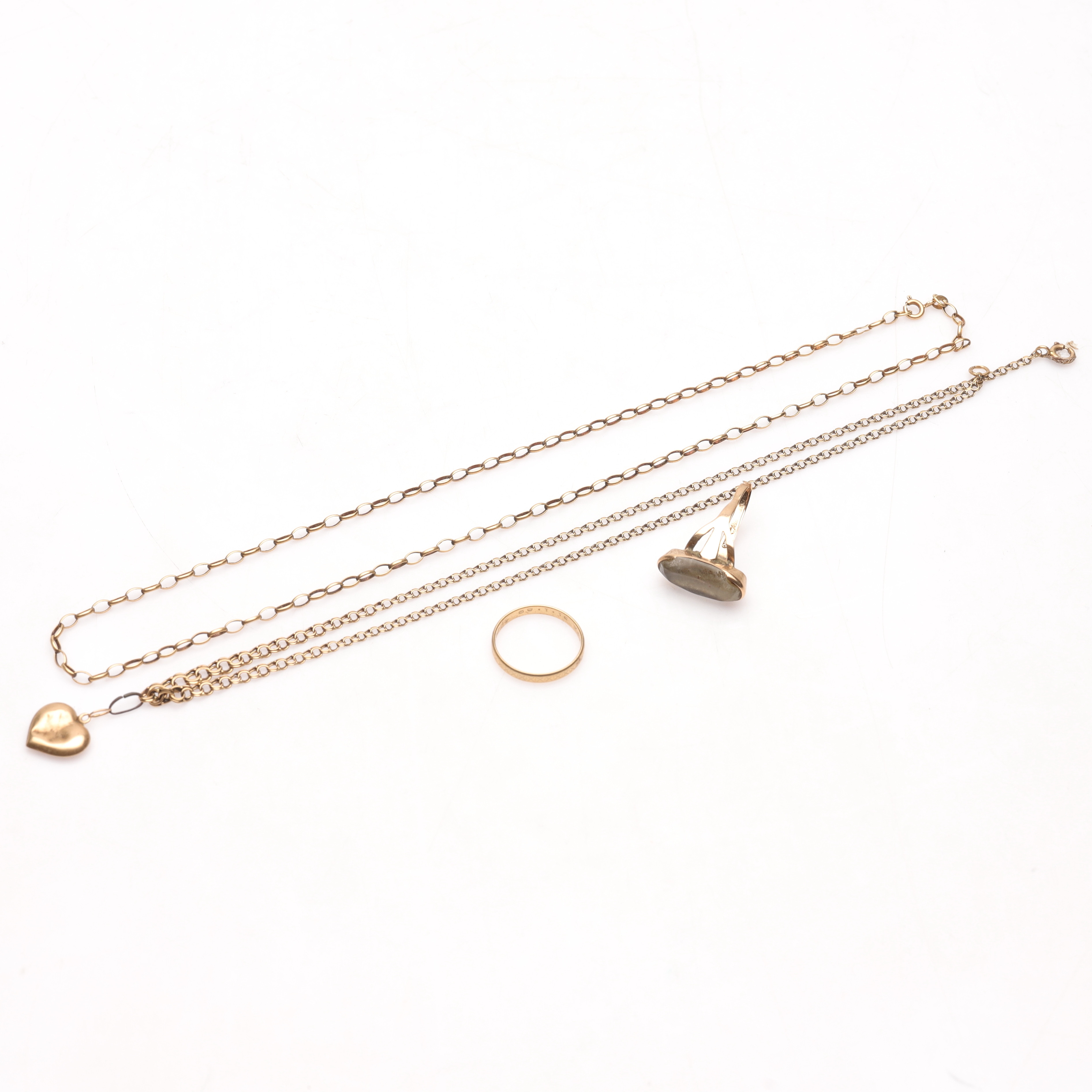 GULDSMYCKEN, 5 st, 14/18K guld. Totalvikt ca 12,6 g.